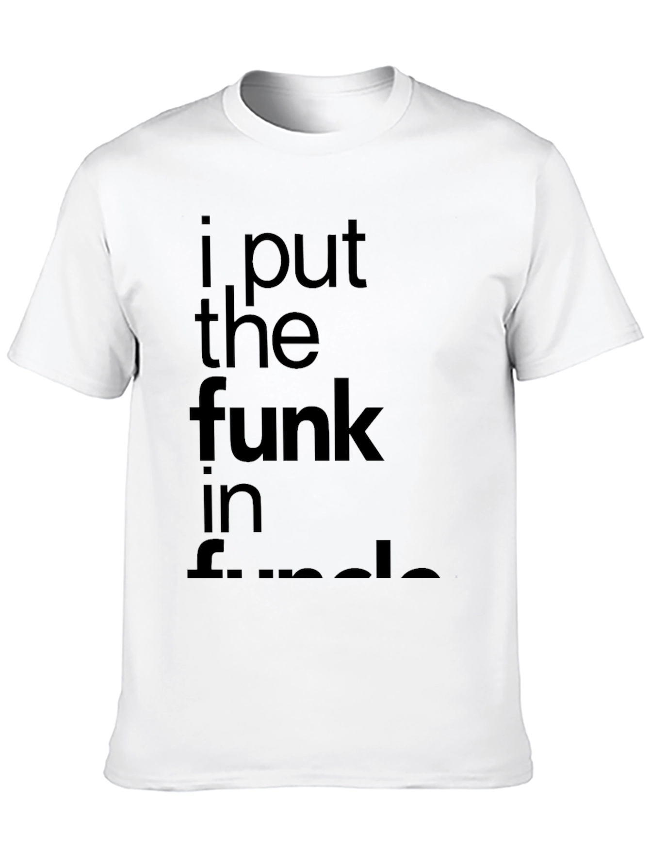 Black I Put The Funk In Uncle Black Graphic Tee view 10