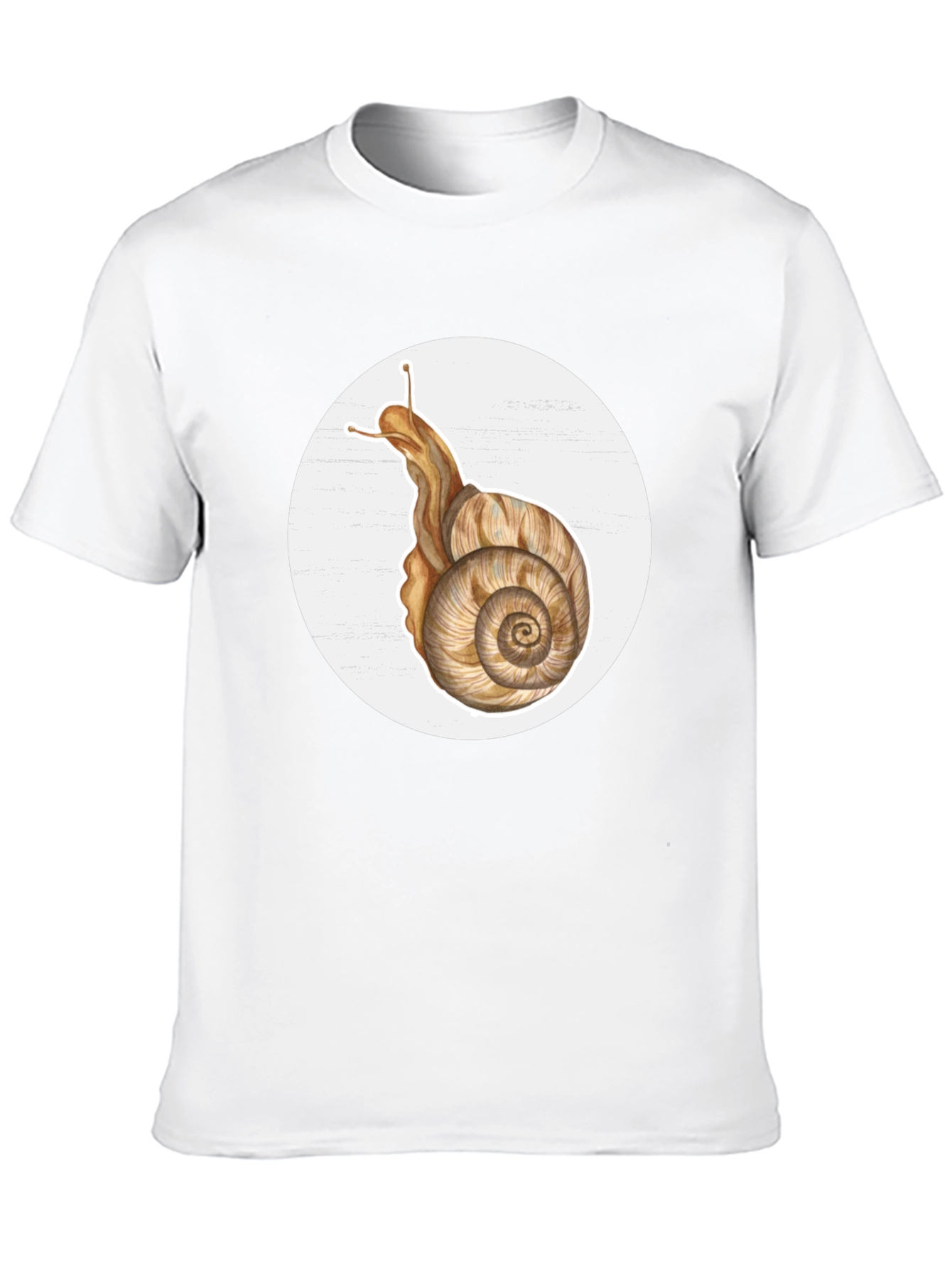 Black Snail Graphic Tee - Unique Nature Design view 10