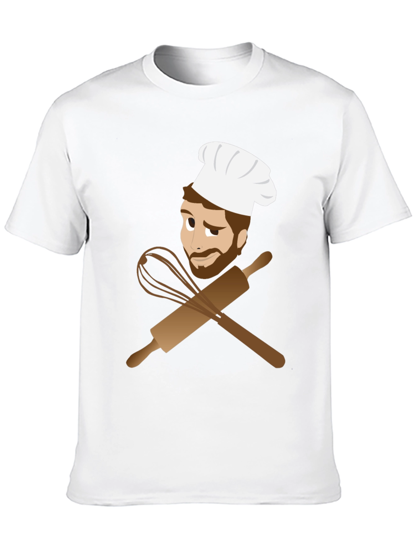 Black Chef's Kiss Graphic Tee - Culinary Design view 10