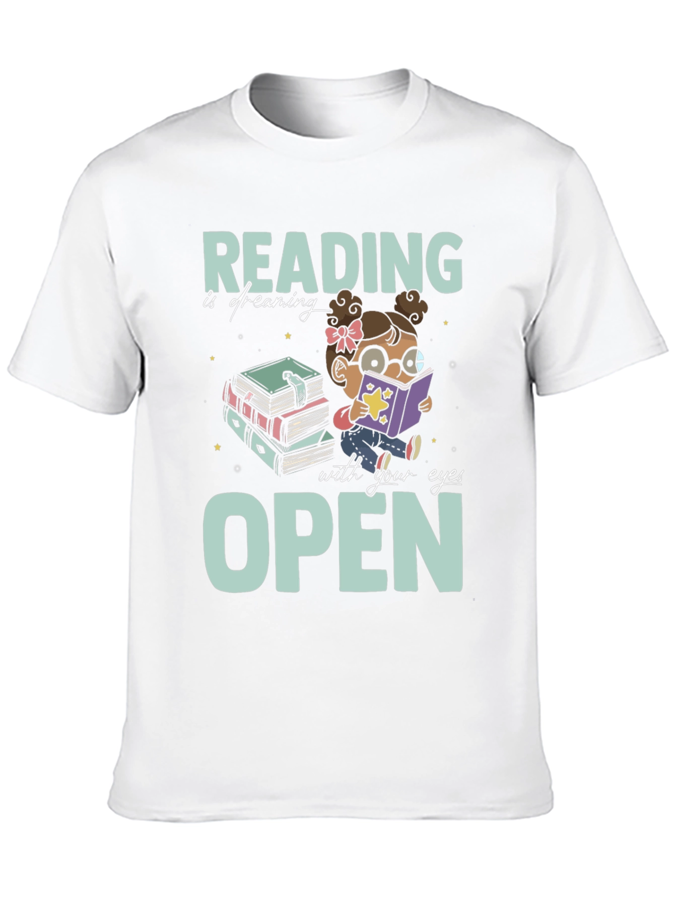 Black Reading Is Dreaming T-Shirt view 10