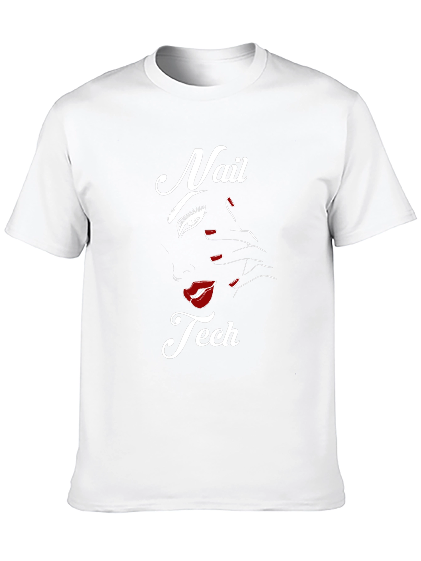 Black Nail Tech T-Shirt - Stylish Graphic Tee view 10