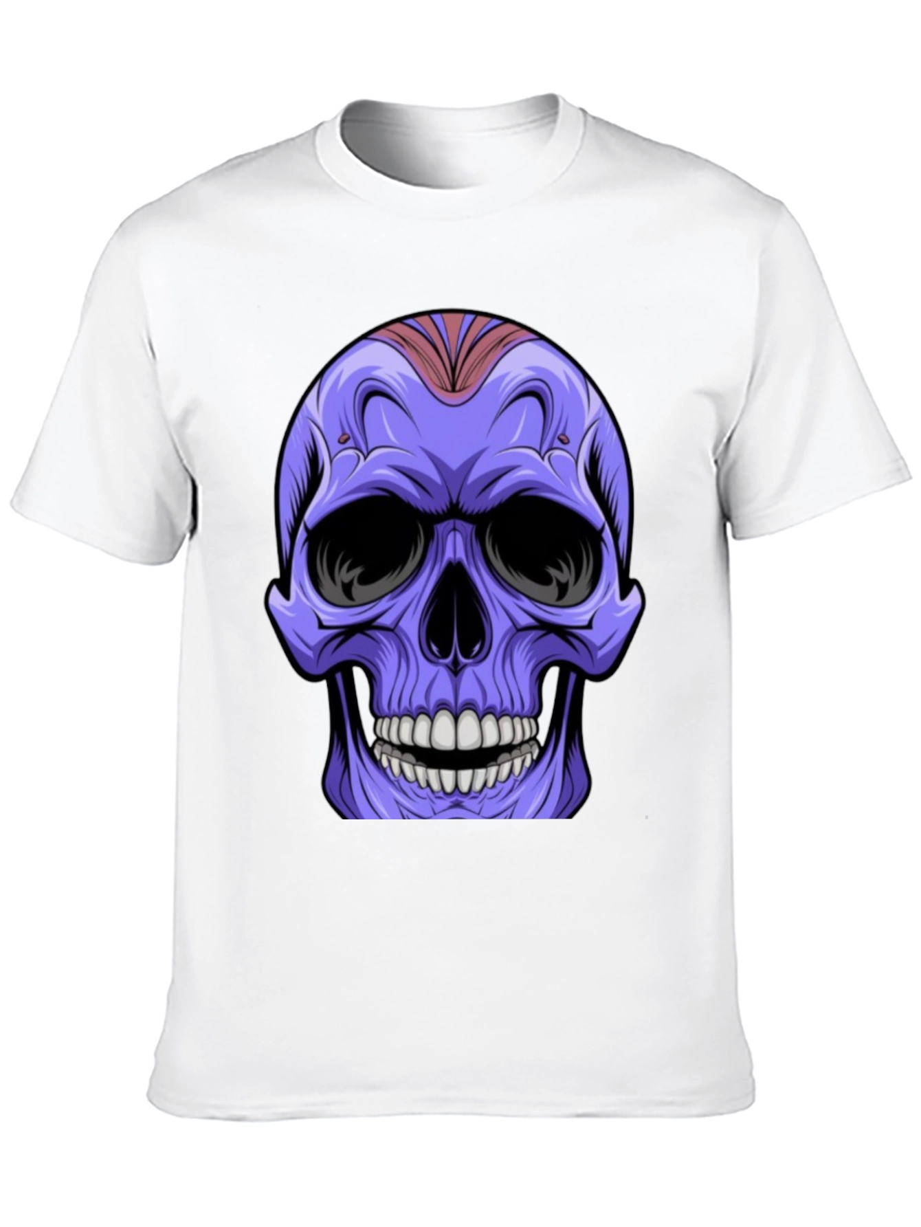 Black Skull Graphic T-Shirt - Cool & Edgy Design view 10