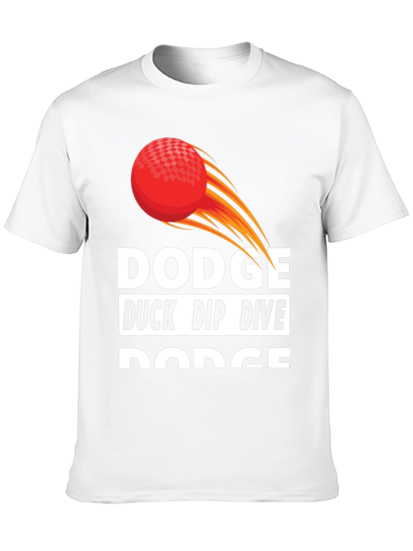 Black Dodge Duck Dip Dive Dodge T-Shirt view 10
