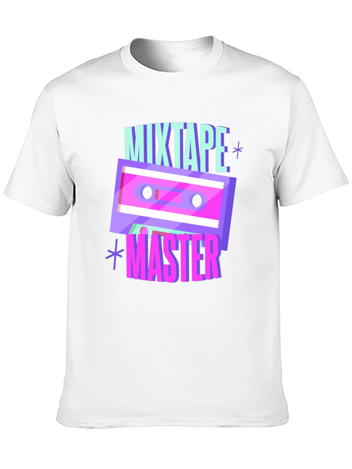 Black Mixtape Master Graphic T-Shirt view 10