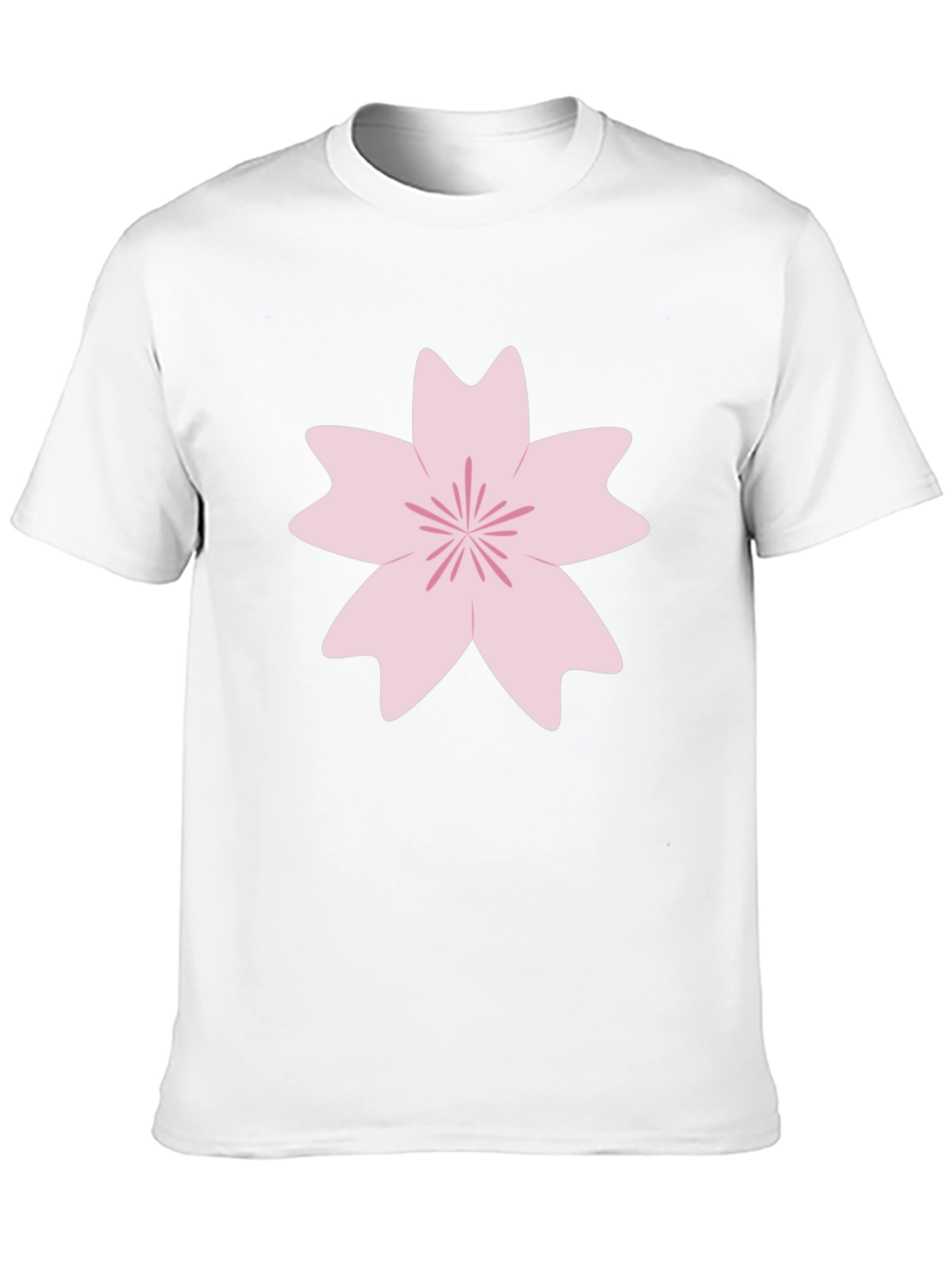 Black Sakura Blossom Black T-Shirt - Casual Style view 10