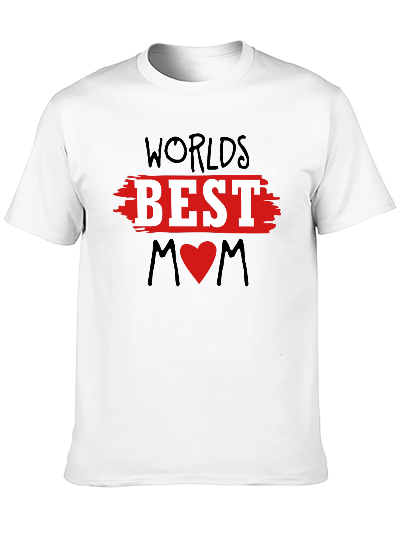 Black World's Best Mom Black T-Shirt view 10