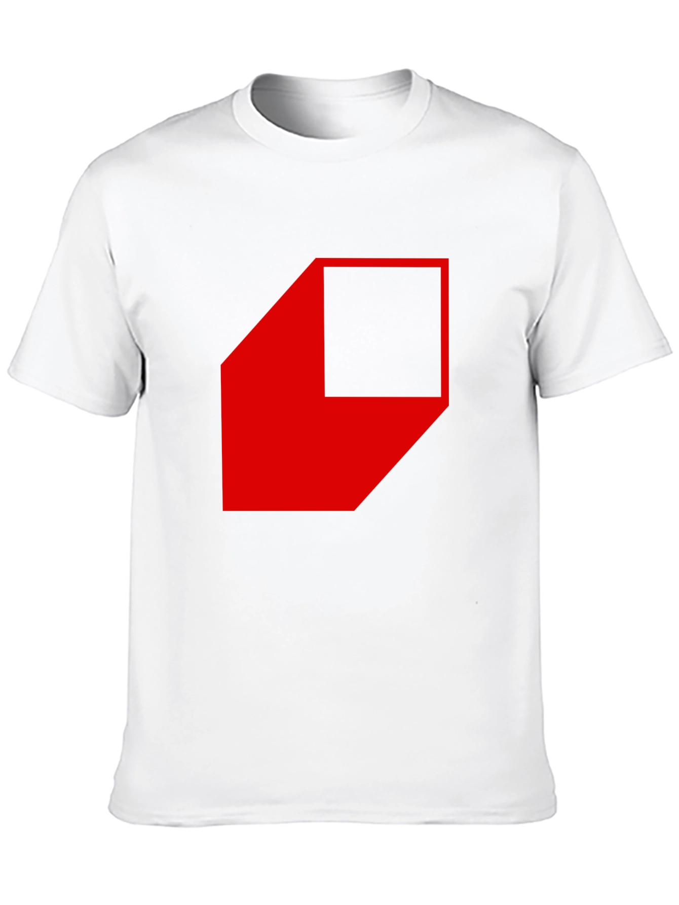Black Abstract Geometric Graphic T-Shirt view 10