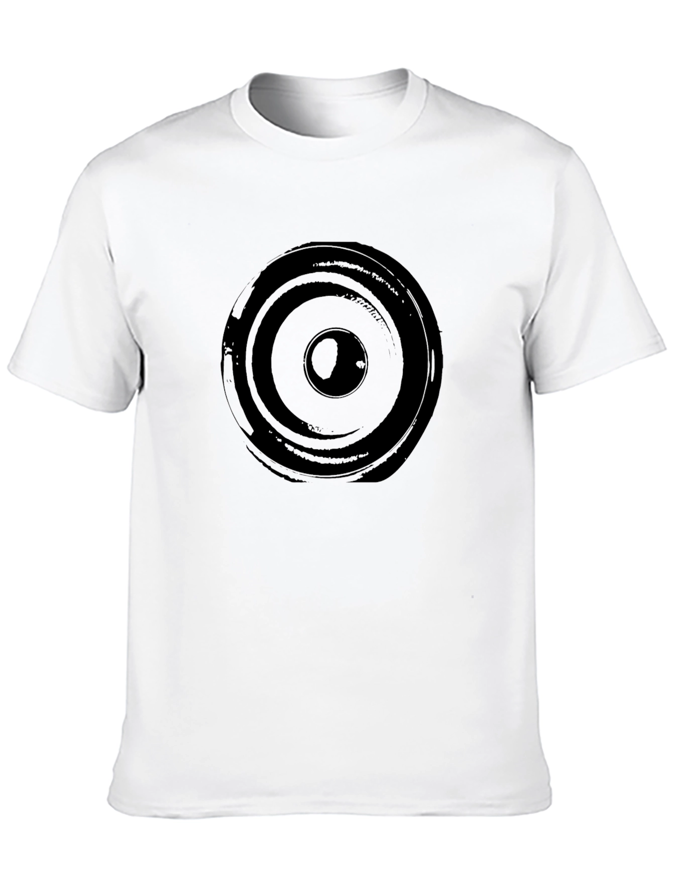 Black Men's Black Graphic Tee - Target Design view 10