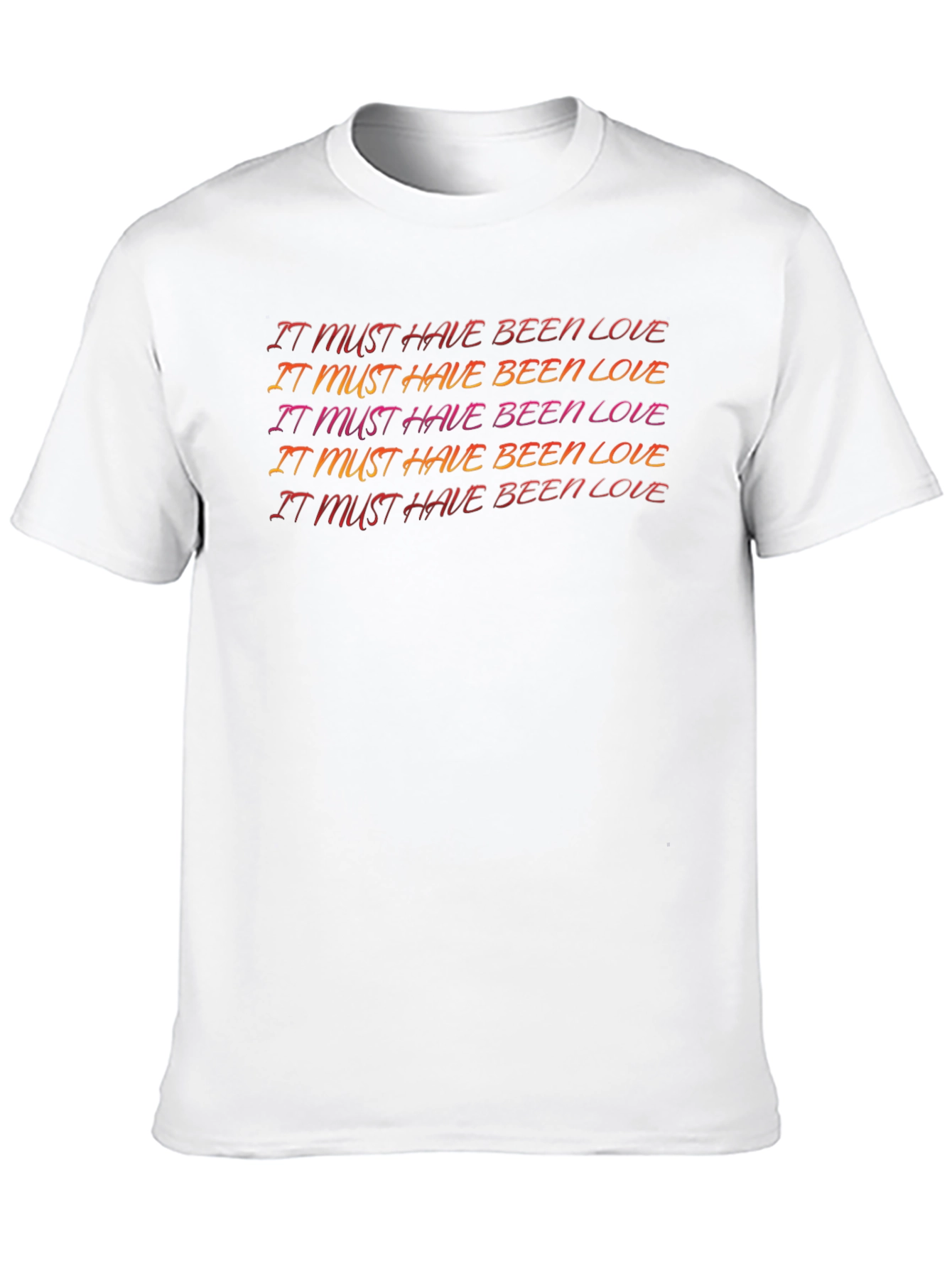 Black It Must Have Been Love Graphic Tee - Black T-Shirt view 10