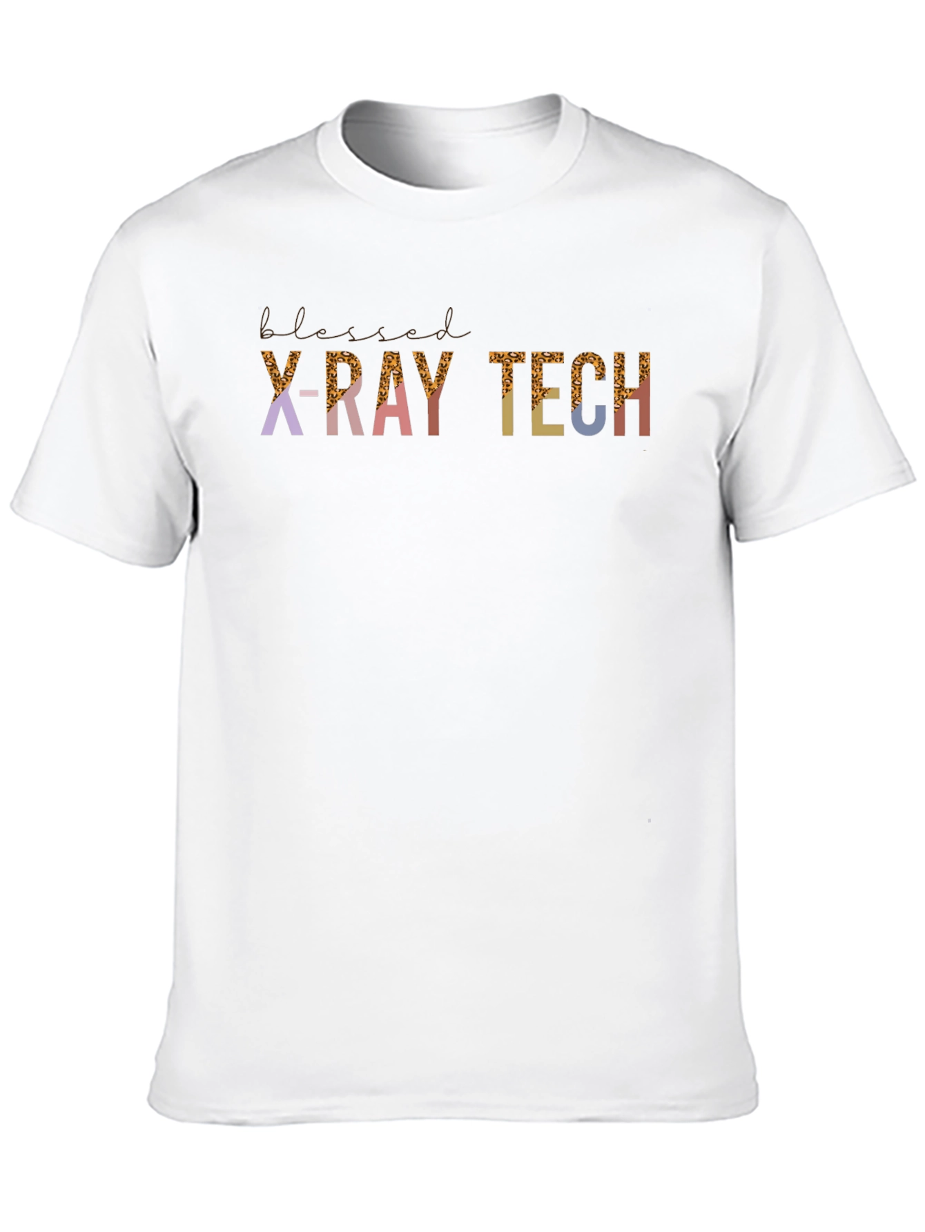 Black Blessed X-Ray Tech T-Shirt view 10