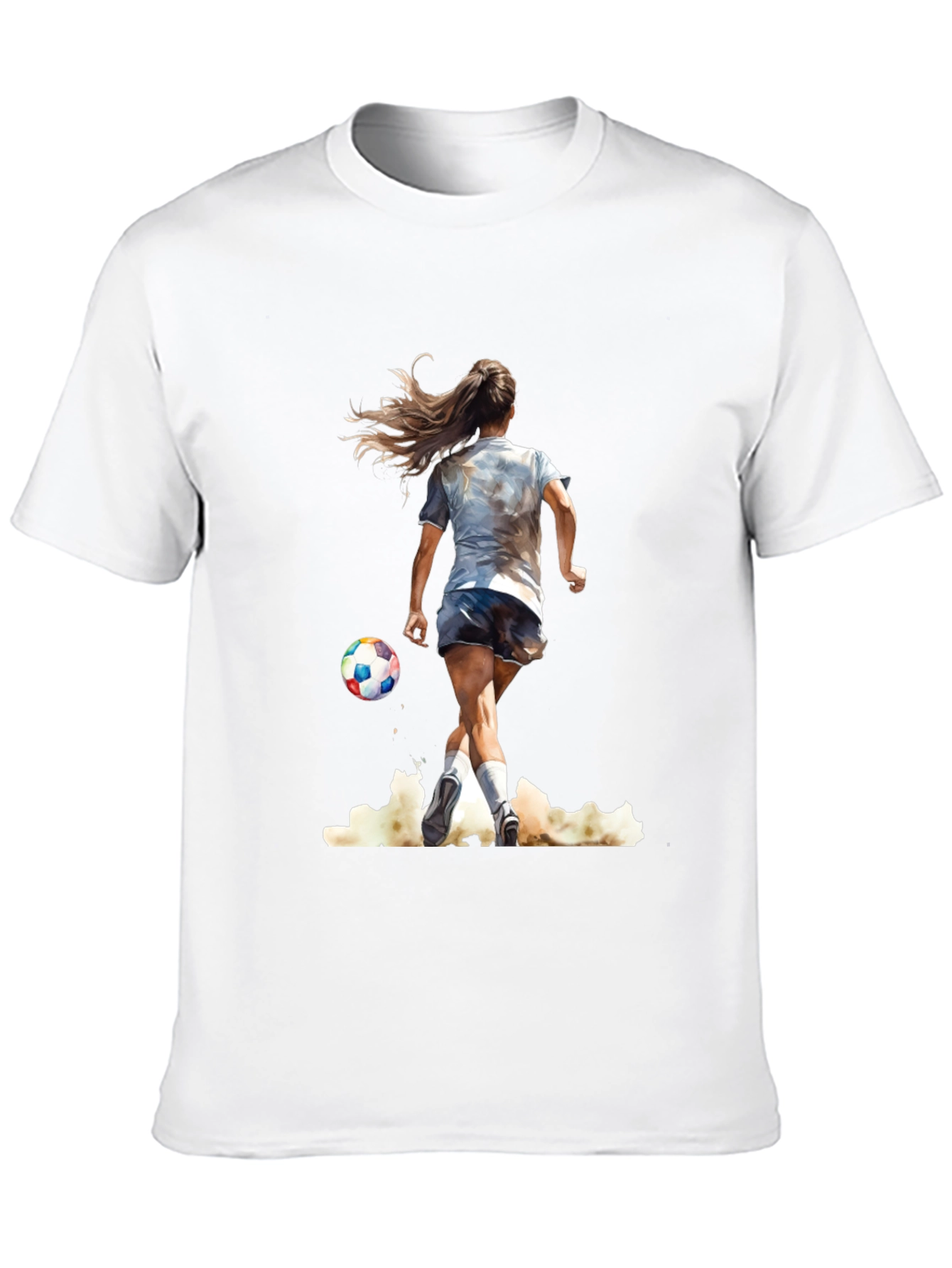 Soccer Girl Graphic Tee - Stylish Sportswear - 10