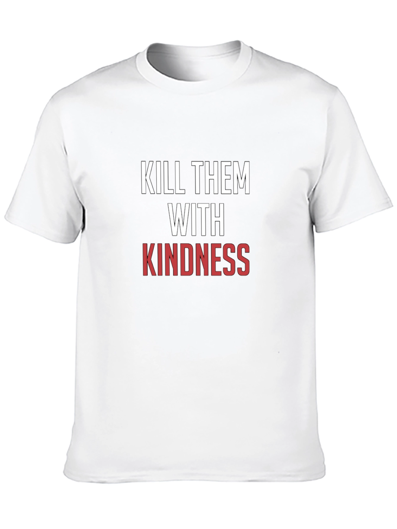 Black Kindness T-Shirt - Motivational Graphic Tee view 10