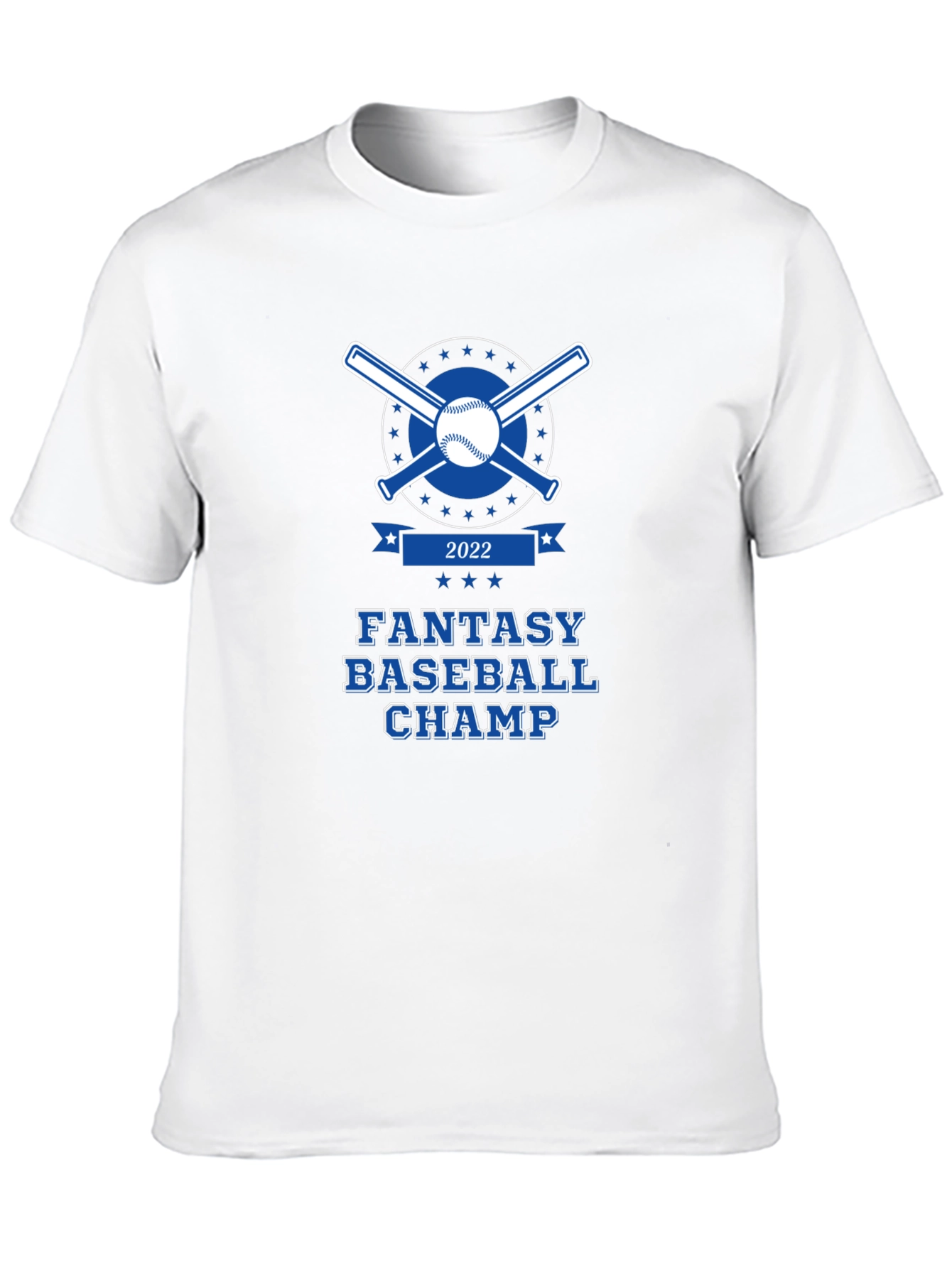 Black Fantasy Baseball Champ 2022 T-Shirt view 10