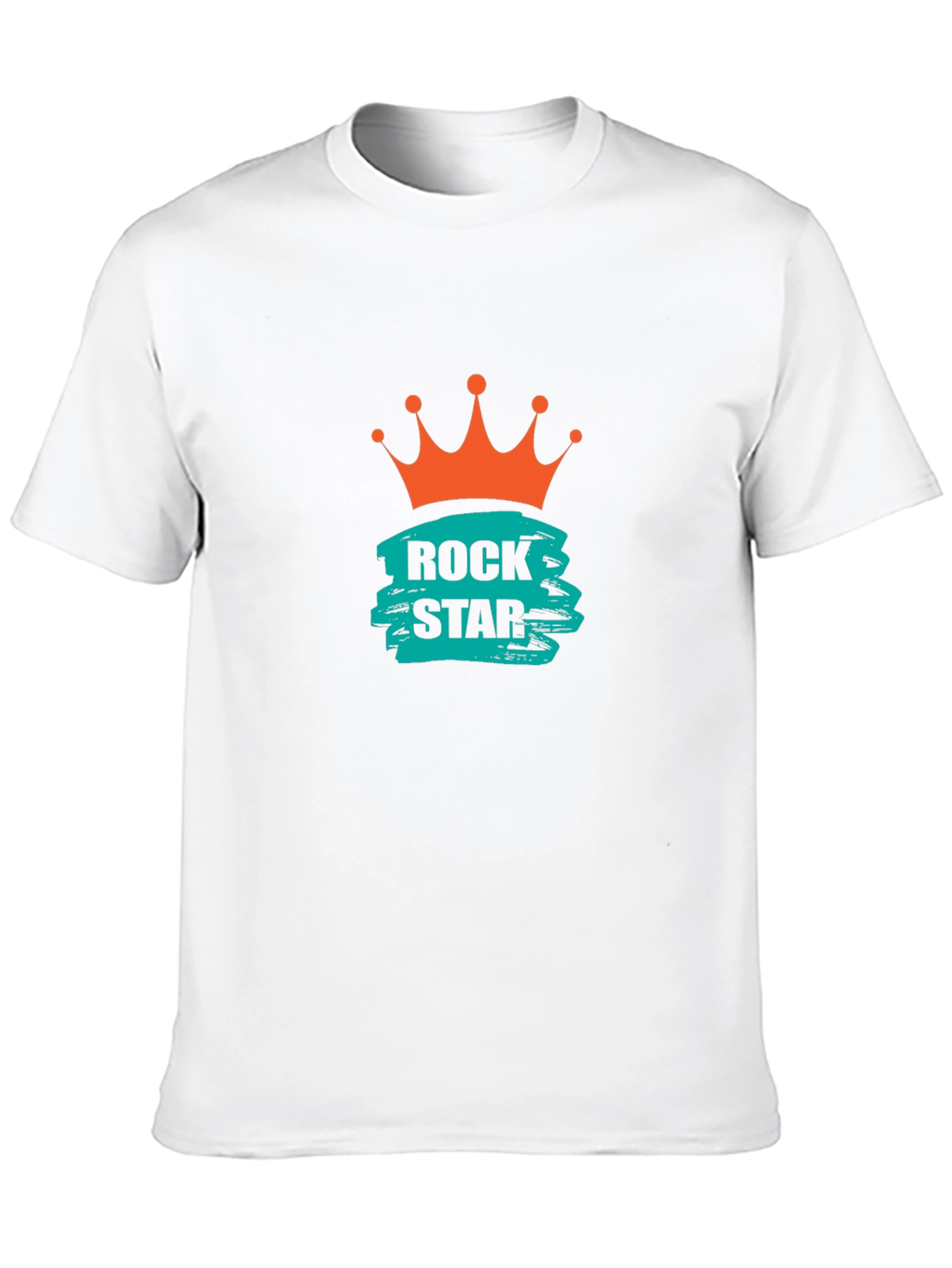Black Rock Star Crown Graphic Tee - Black view 10