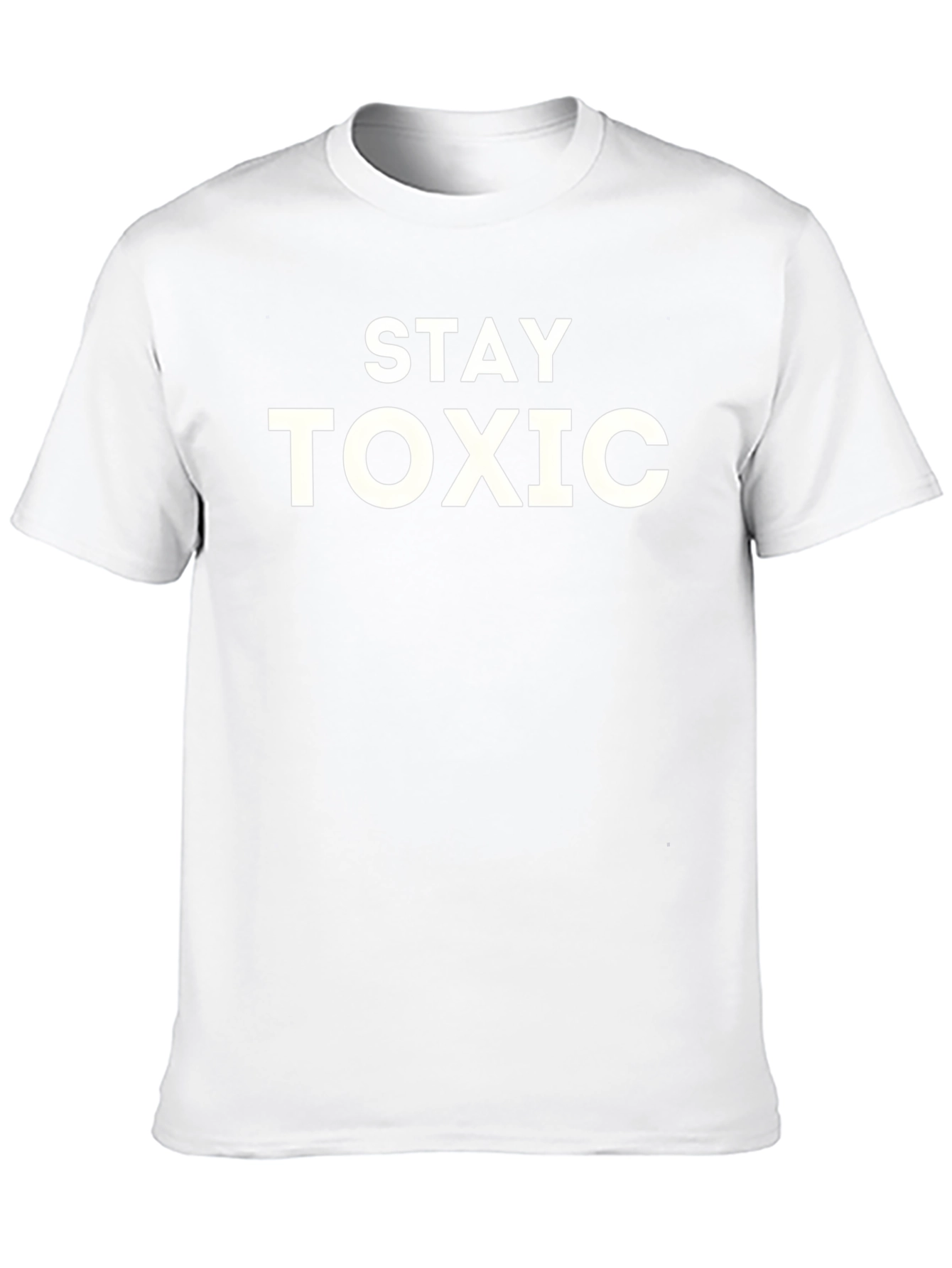 Black Stay Toxic Graphic Tee - Men's Black T-Shirt view 10
