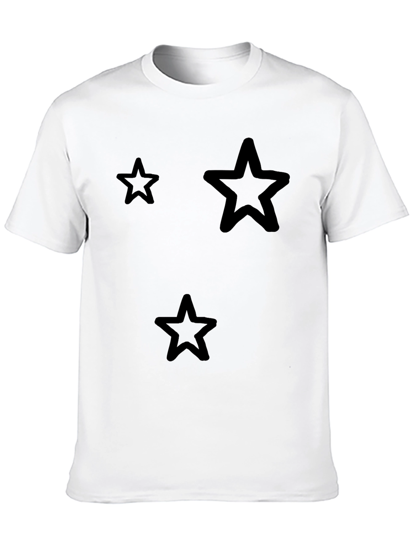 Black Star Graphic Black T-Shirt view 10