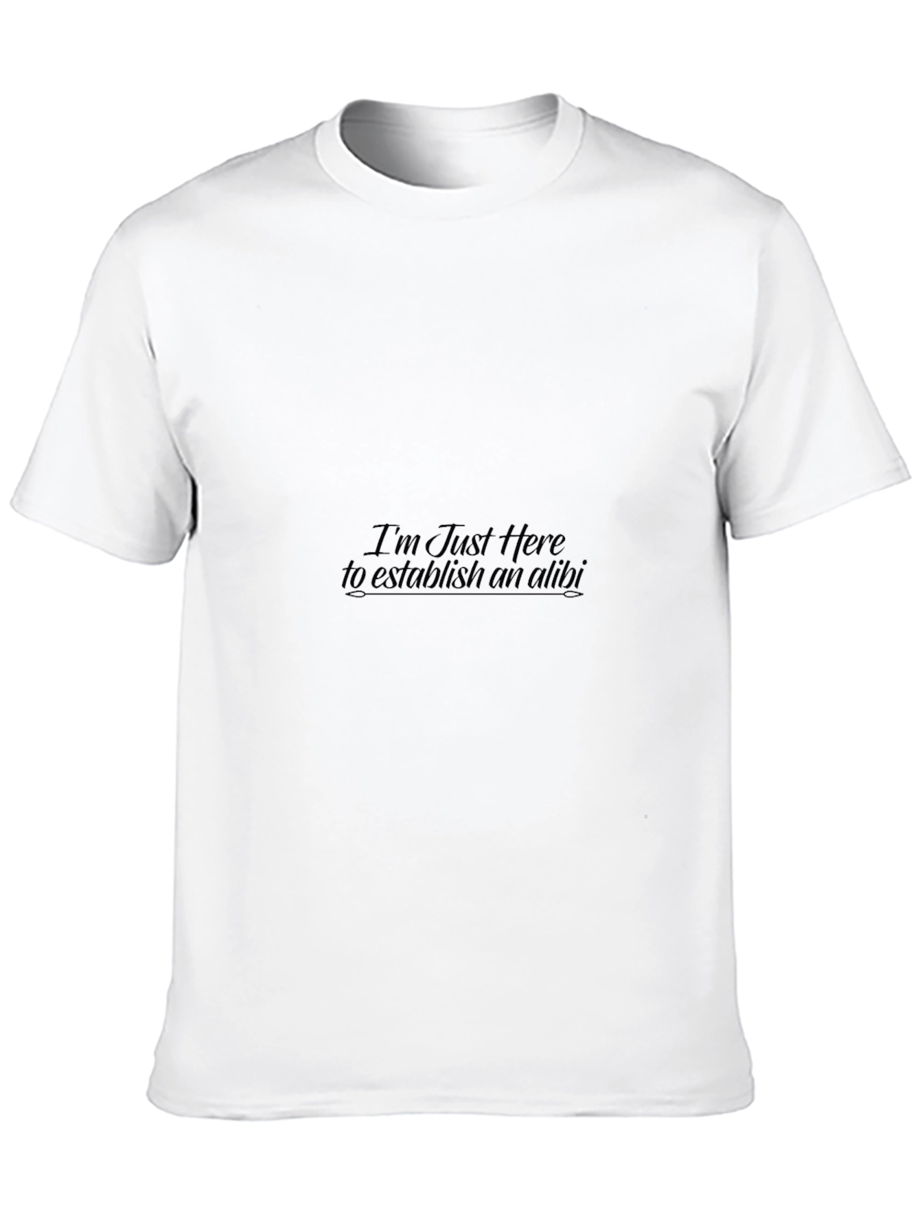 Black Establish an Alibi T-Shirt view 10