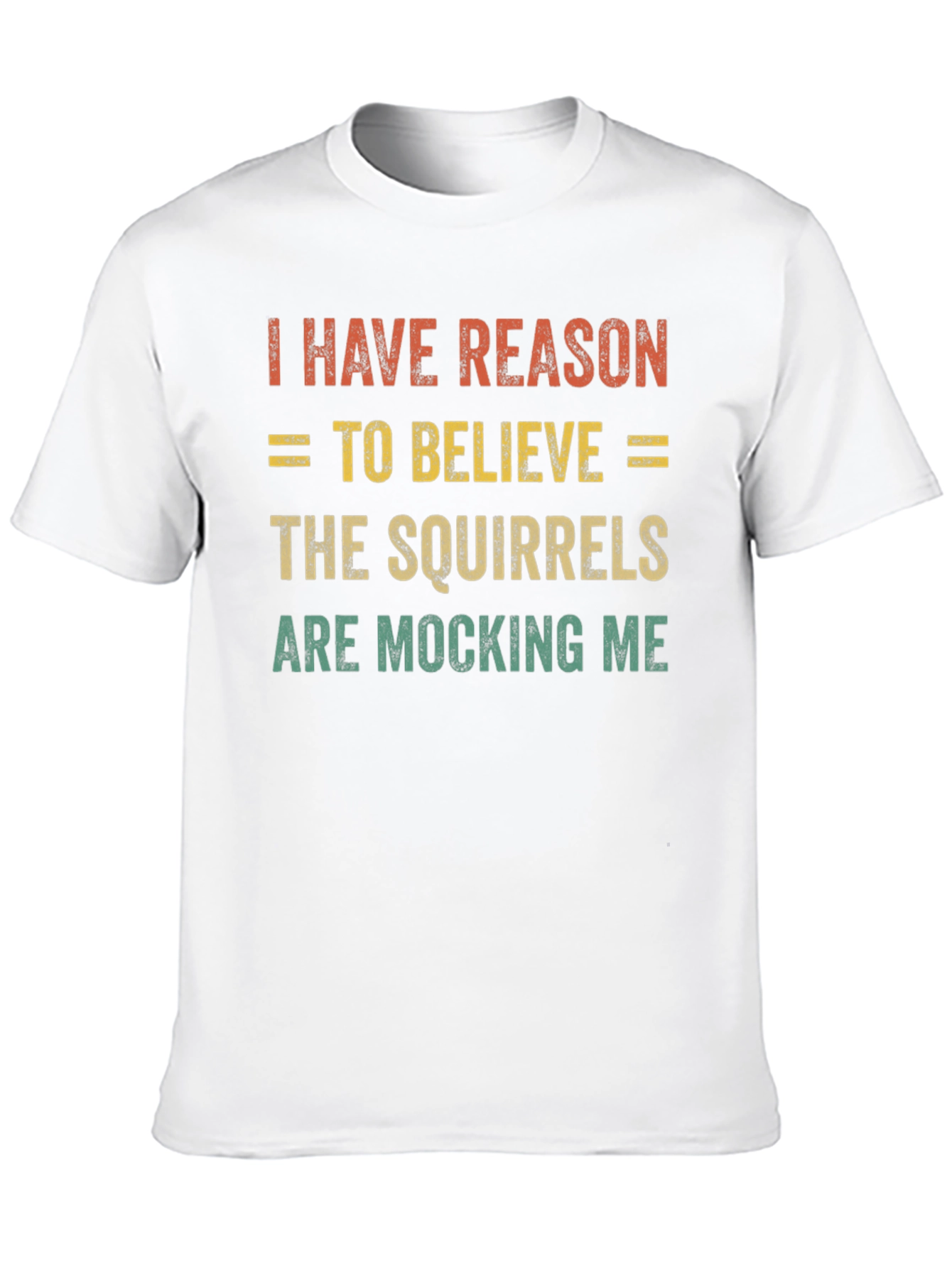 Black Squirrel Mocking T-Shirt - Funny Animal Tee view 10