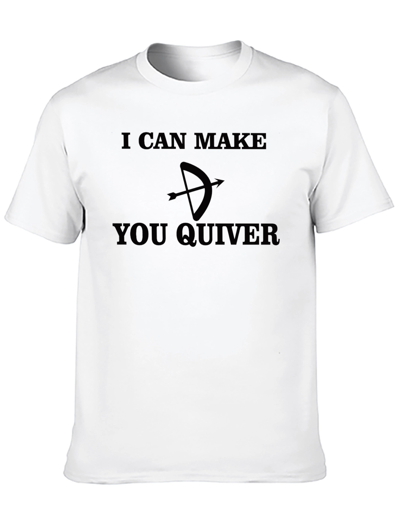 Black I Can Make You Quiver Black T-Shirt view 10