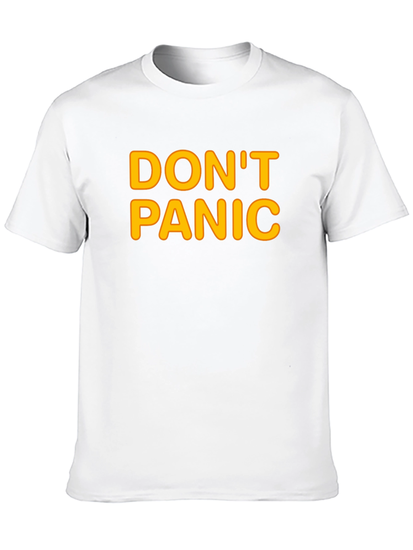 Black Don't Panic T-Shirt view 10