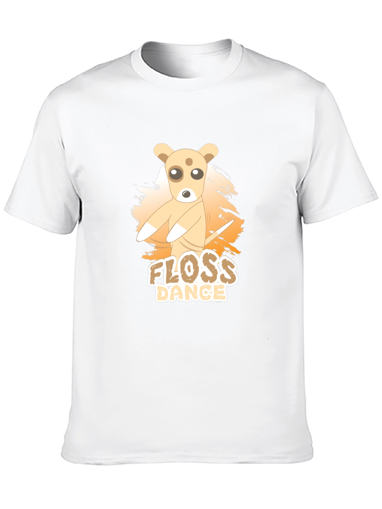 Black Floss Dance Graphic Tee - Cute Dog Design view 10