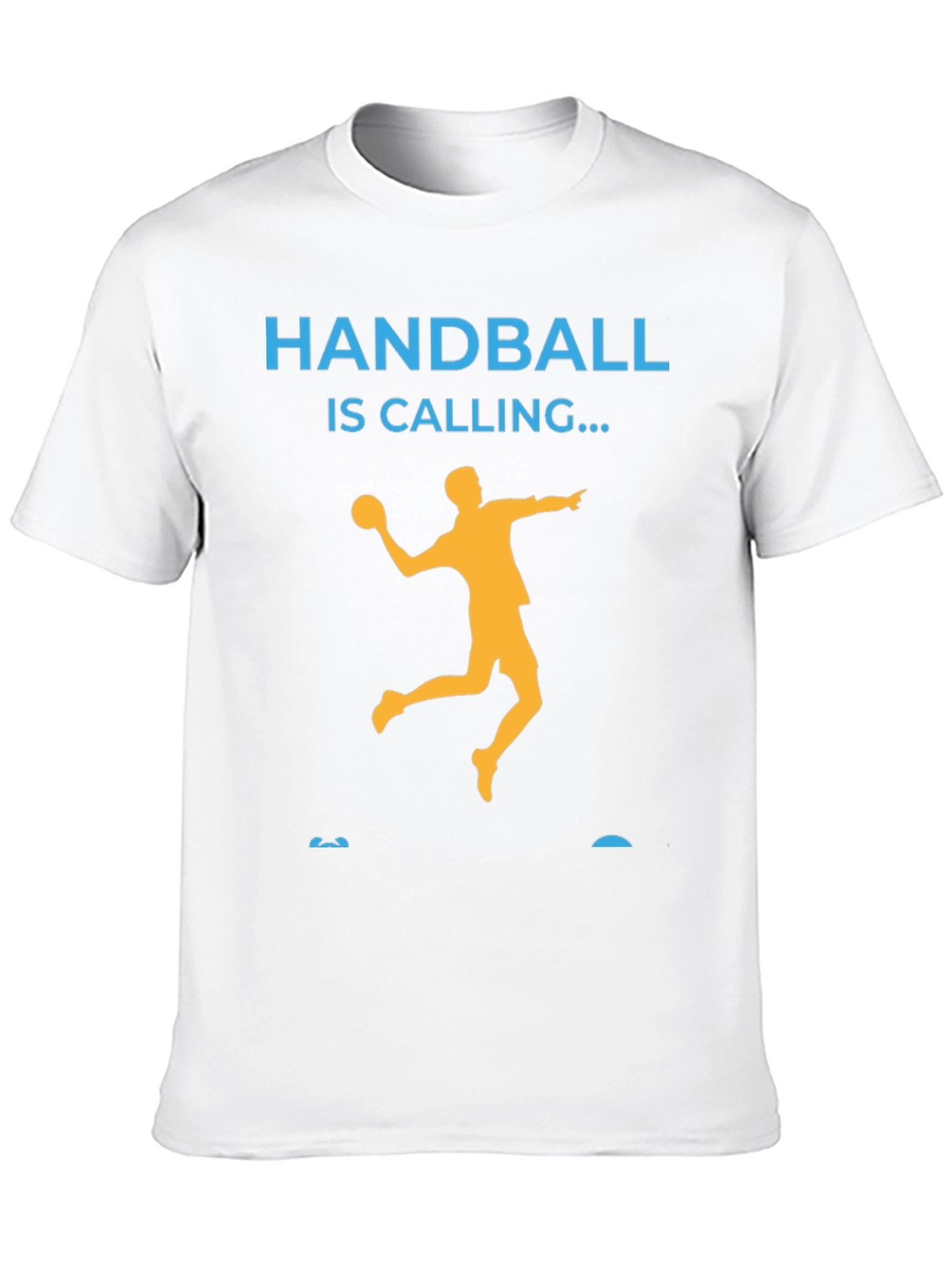 Black Handball Is Calling T-Shirt view 10
