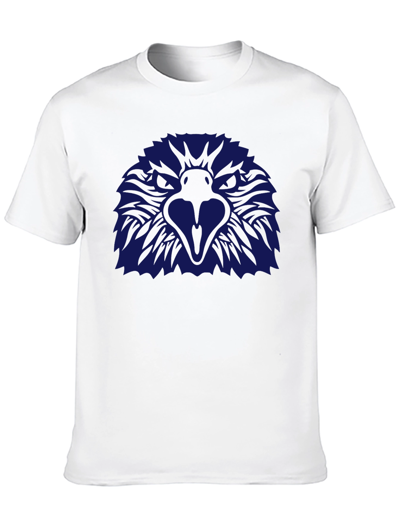 Black Eagle Graphic Print T-Shirt - Black view 10