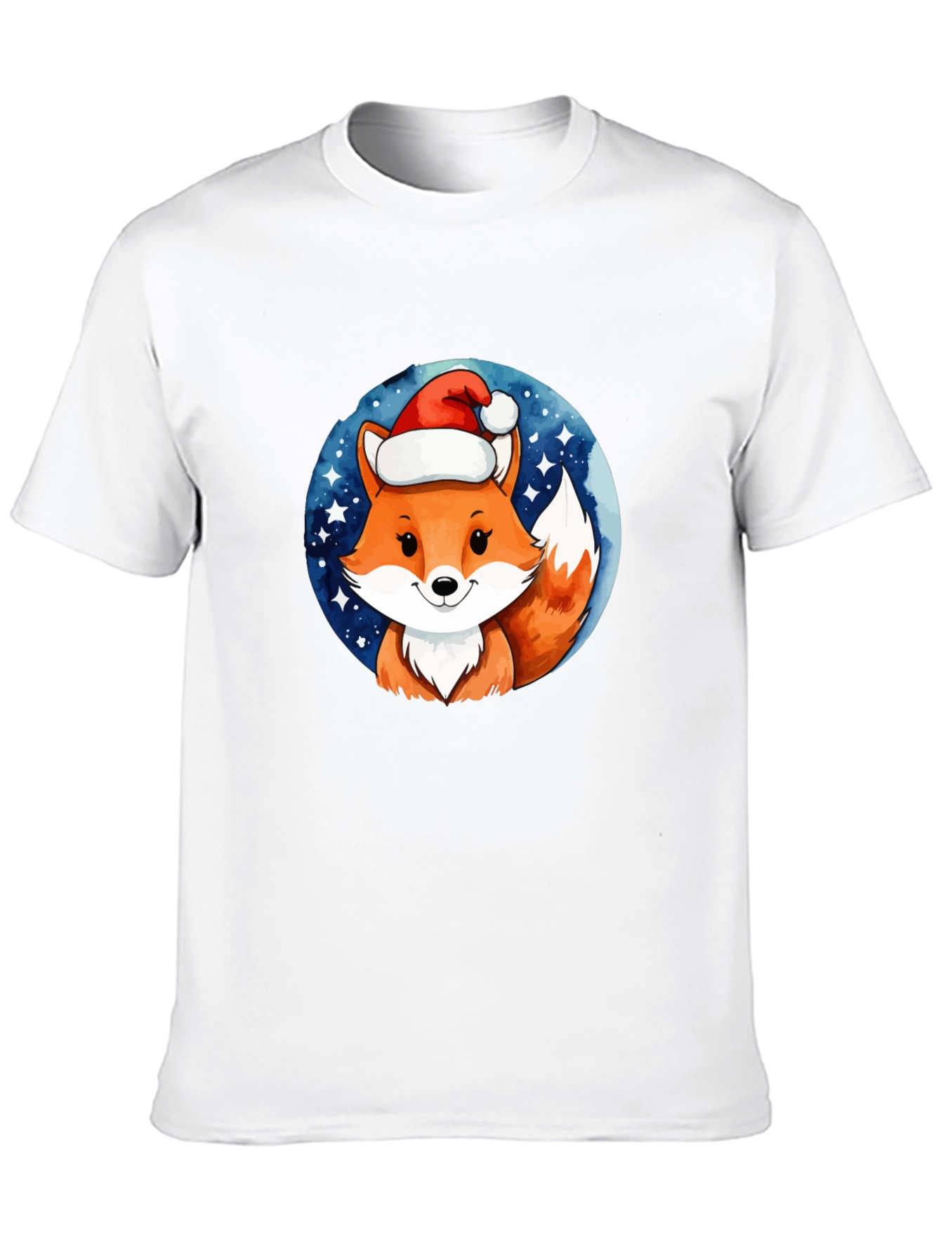 Black Festive Fox Tee - Holiday Cheer! view 10