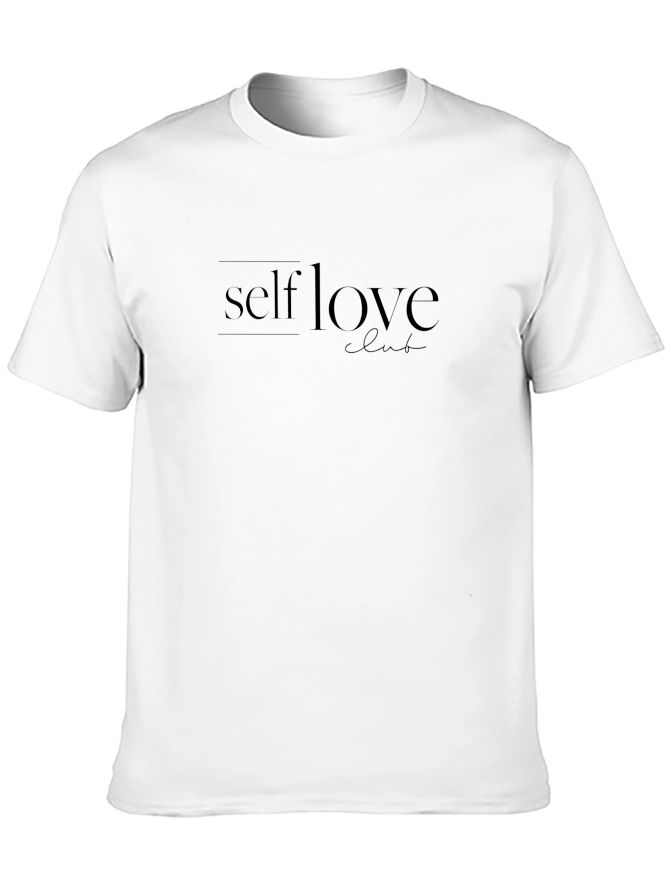 Black Self Love Club Graphic Tee view 10