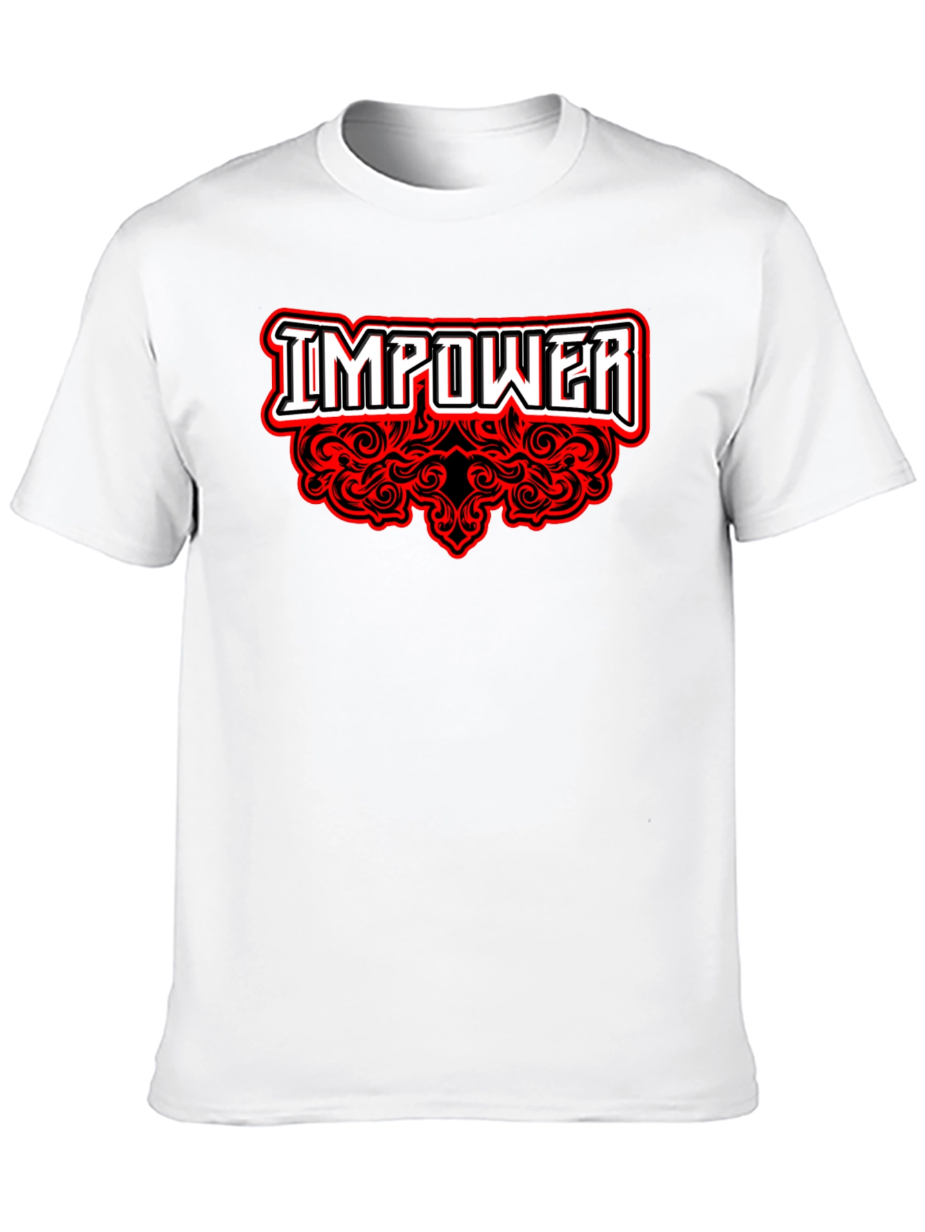 Black Empower Graphic Tee - Black T-Shirt view 10