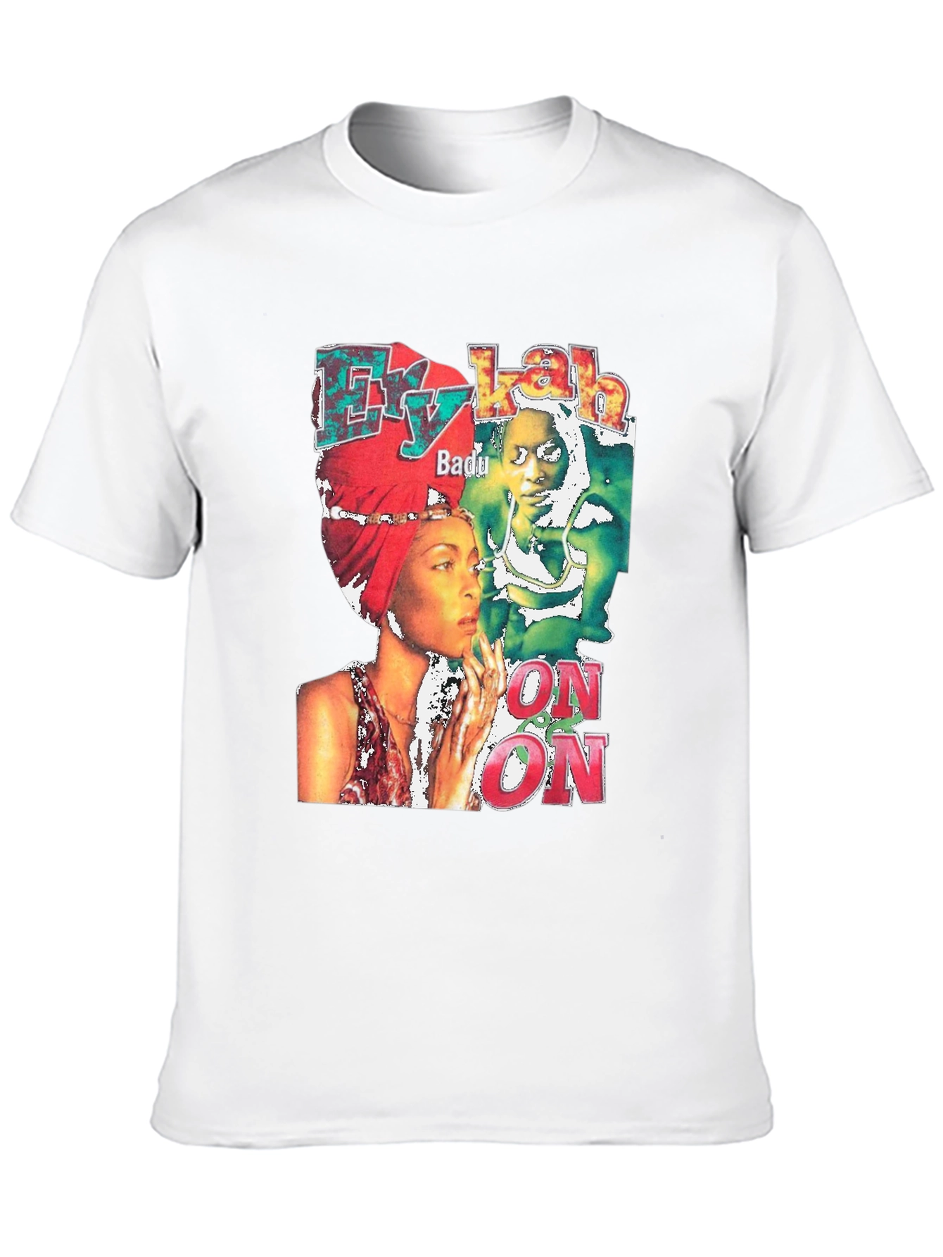 Black Erykah Badu Graphic T-Shirt Black view 10