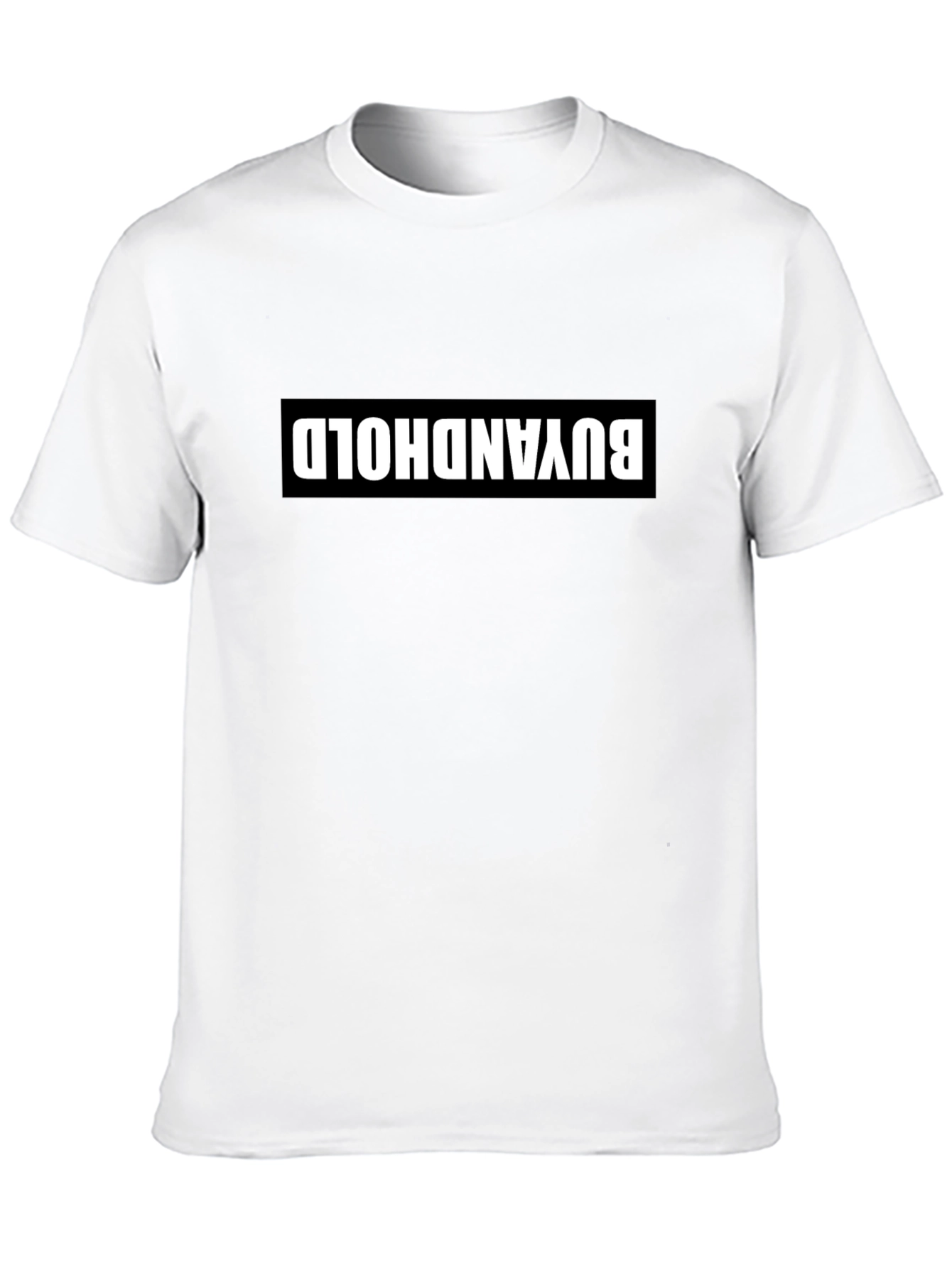 Black Buy And Hold Black Graphic T-Shirt view 10