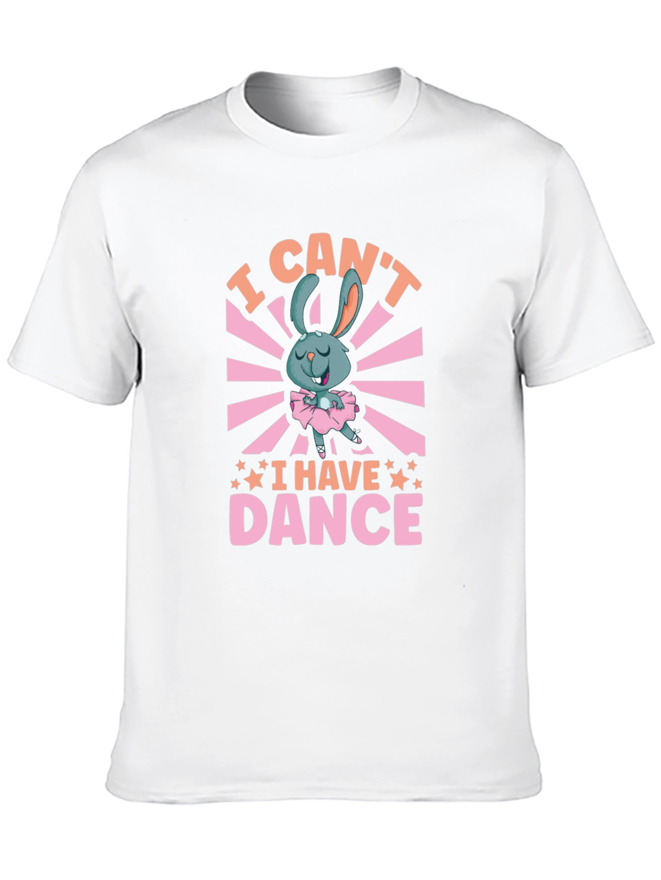 Black I Can't I Have Dance Graphic Tee - Unisex view 10