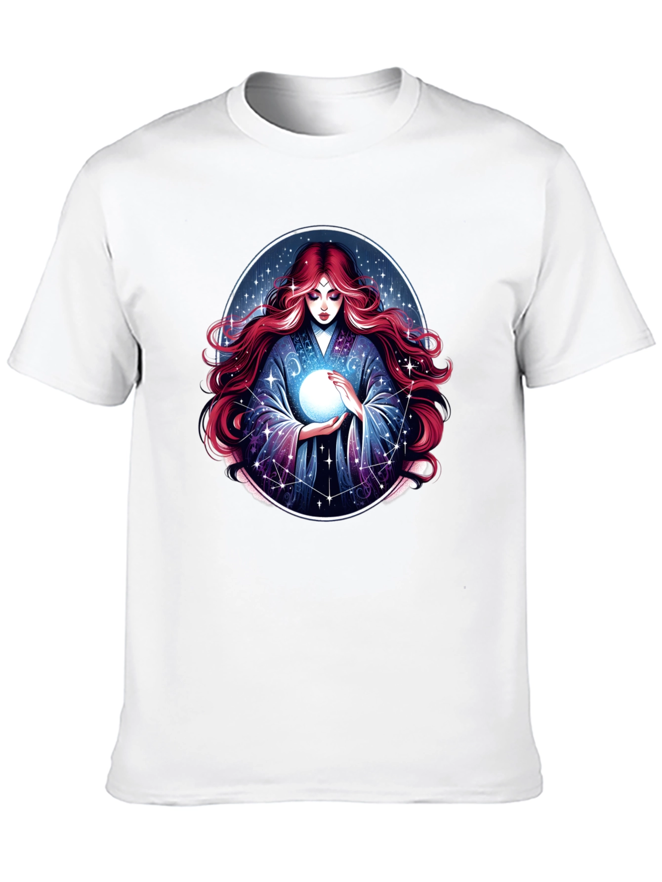 Black Mystic Fortune Teller Graphic Tee view 10