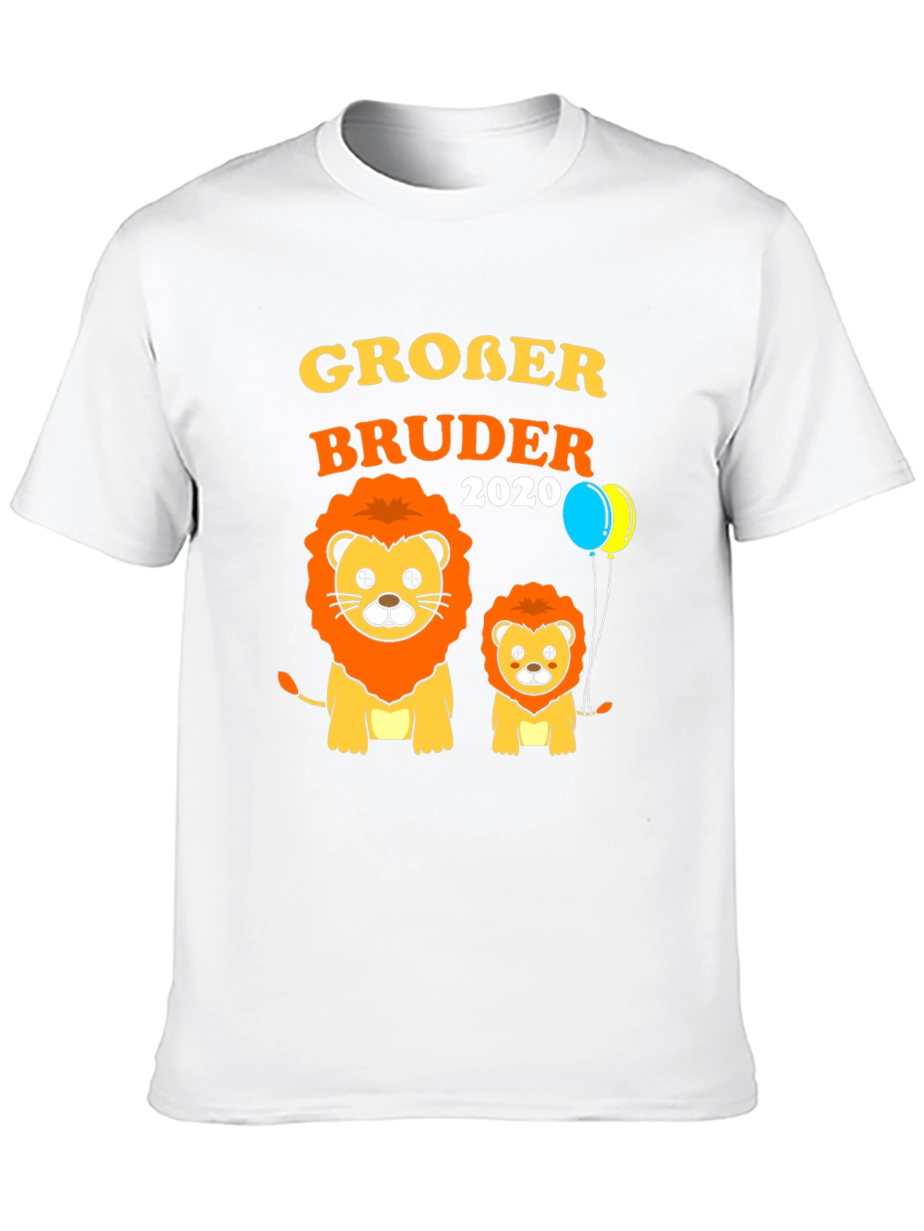 Black Großer Bruder 2020 Lion Graphic Tee view 10