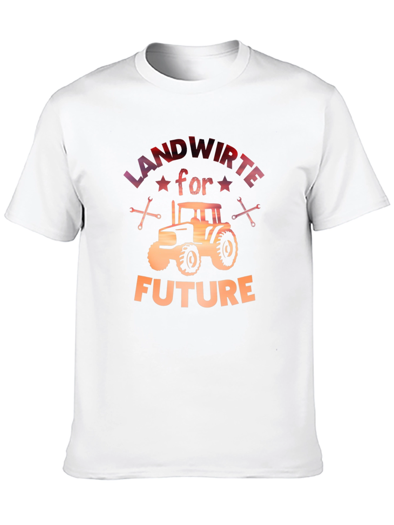 Black Landwirte for Future Tractor T-Shirt view 10