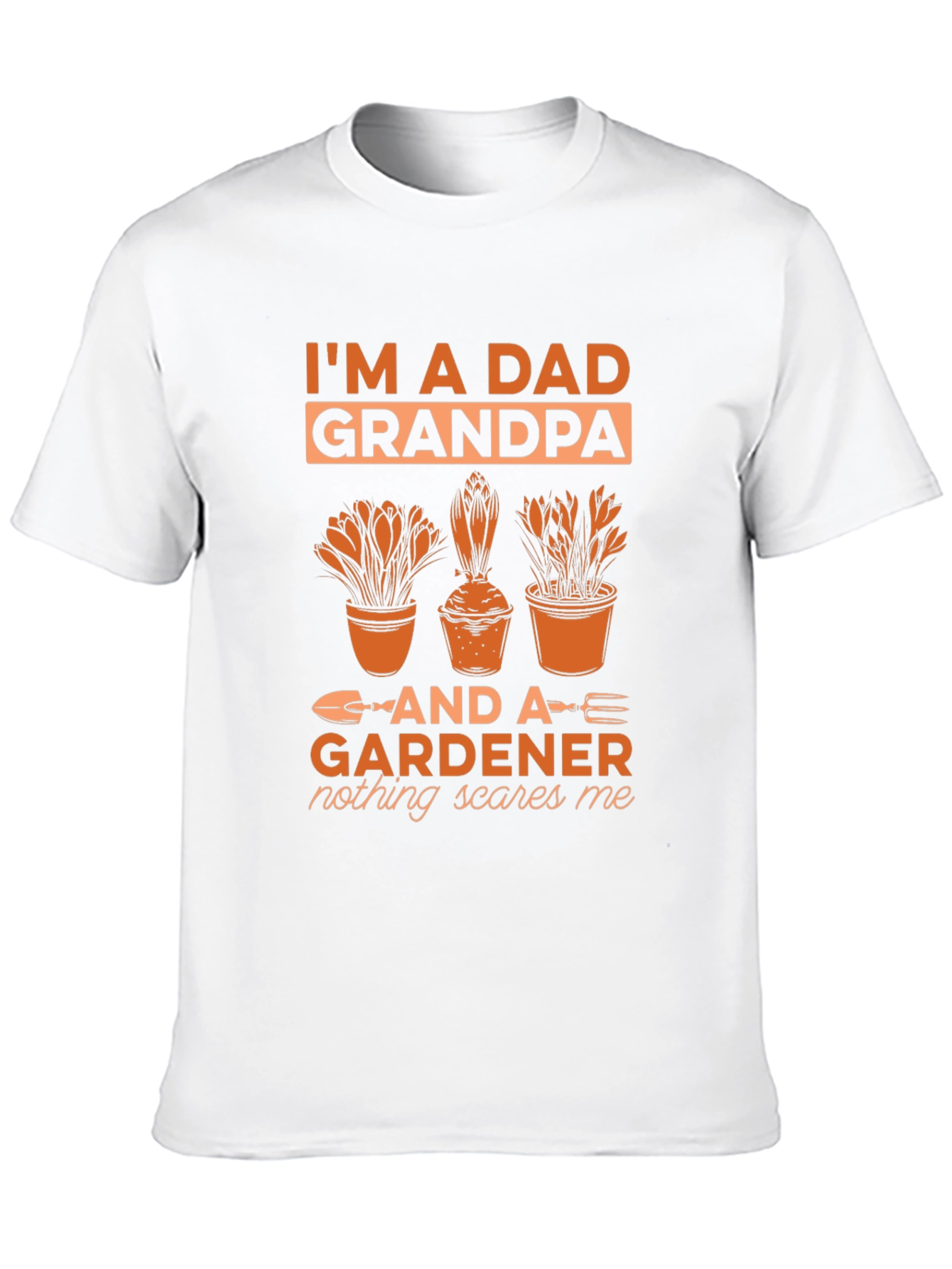 Black Dad Grandpa Gardener Graphic Tee view 10