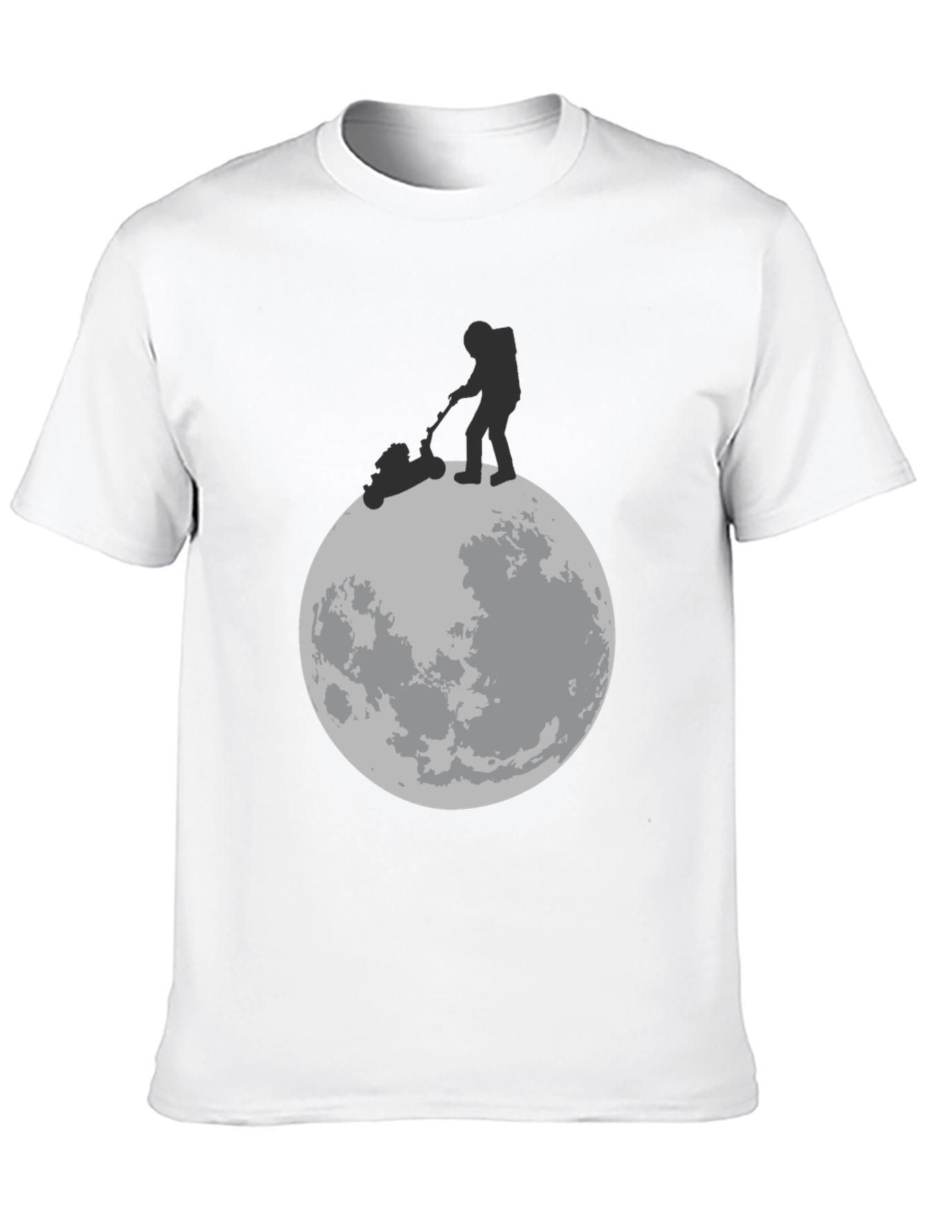 Black Moon Mowing Graphic T-Shirt view 10