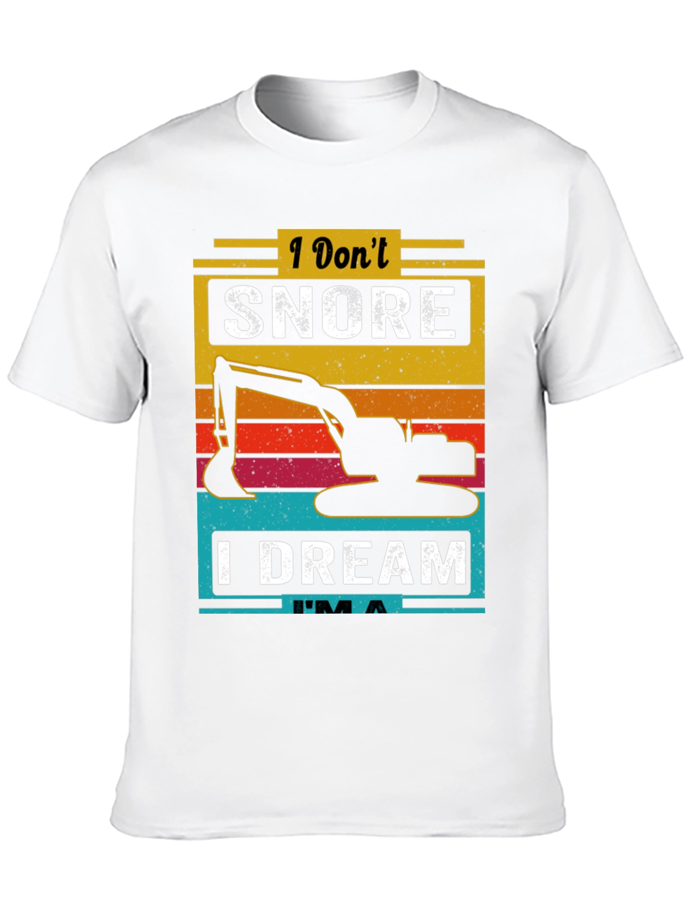 Black I Don't Snore I Dream I'm A T-Shirt  view 10