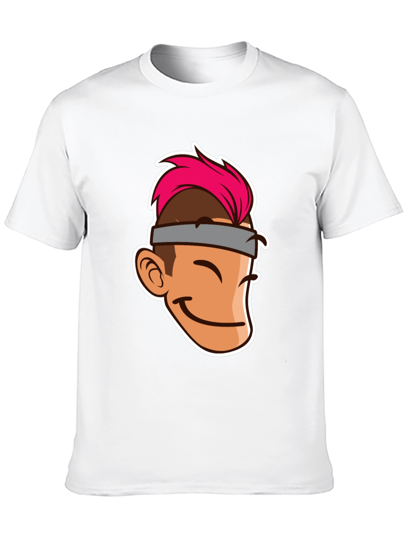 Black Cartoon Character Graphic Tee - Black T-Shirt view 10