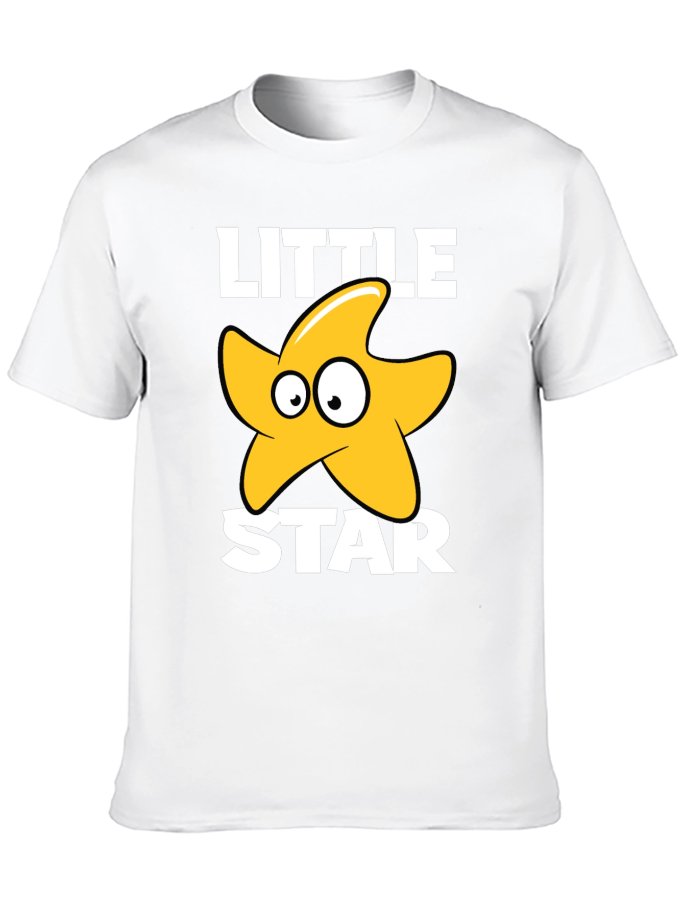 Black Cute 'Little Star' Graphic T-Shirt - Black view 10