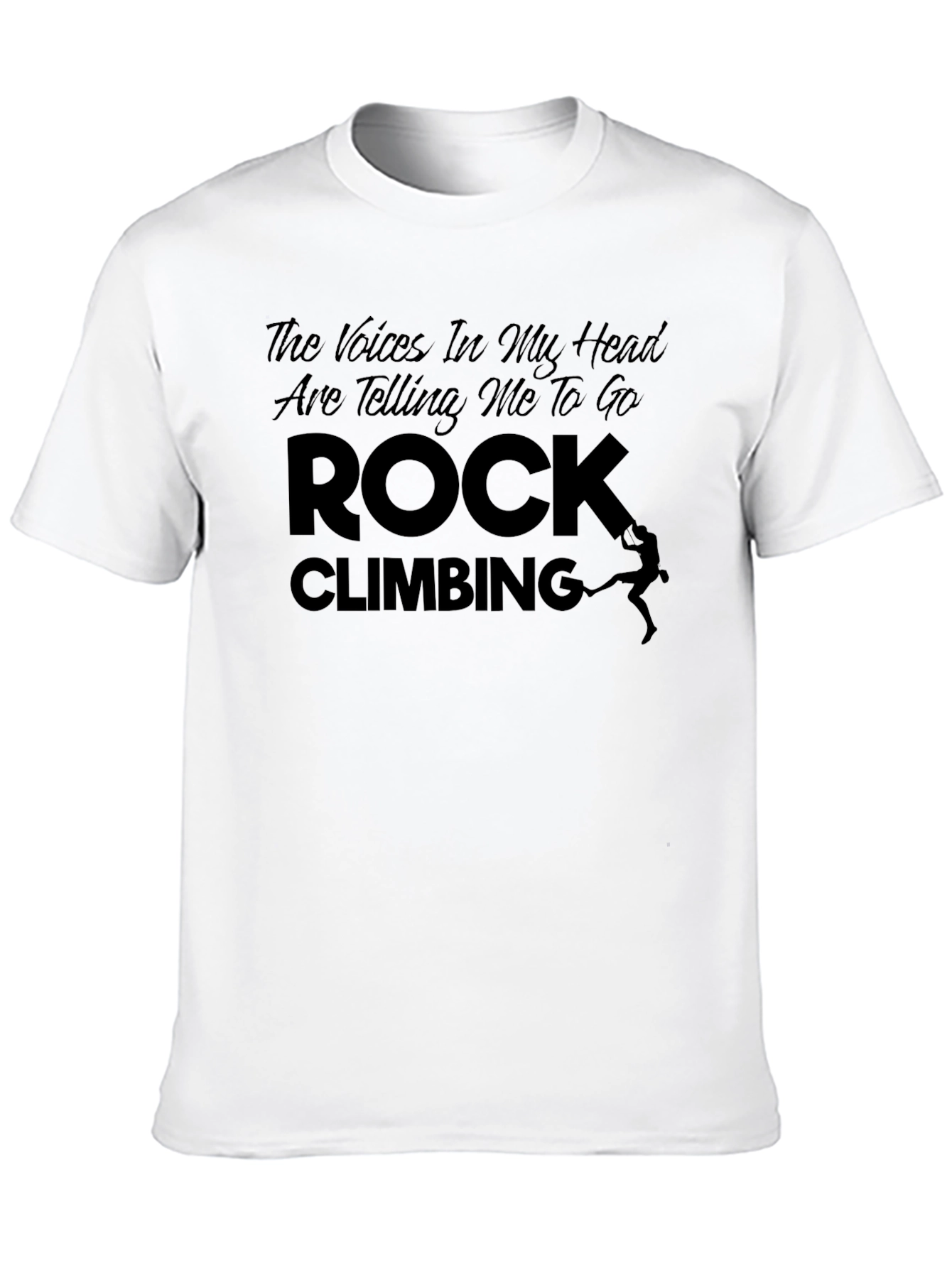 Black Rock Climbing T-Shirt - The Voices In My Head view 10