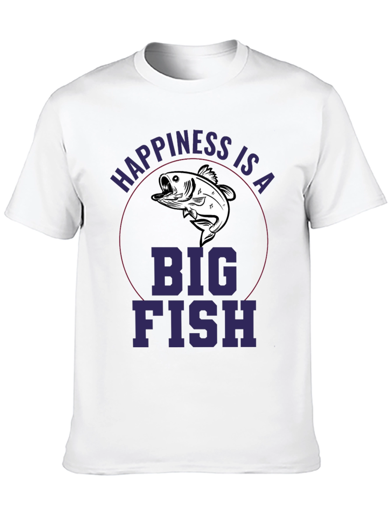 Happiness is a Big Fish Graphic Tee - 10