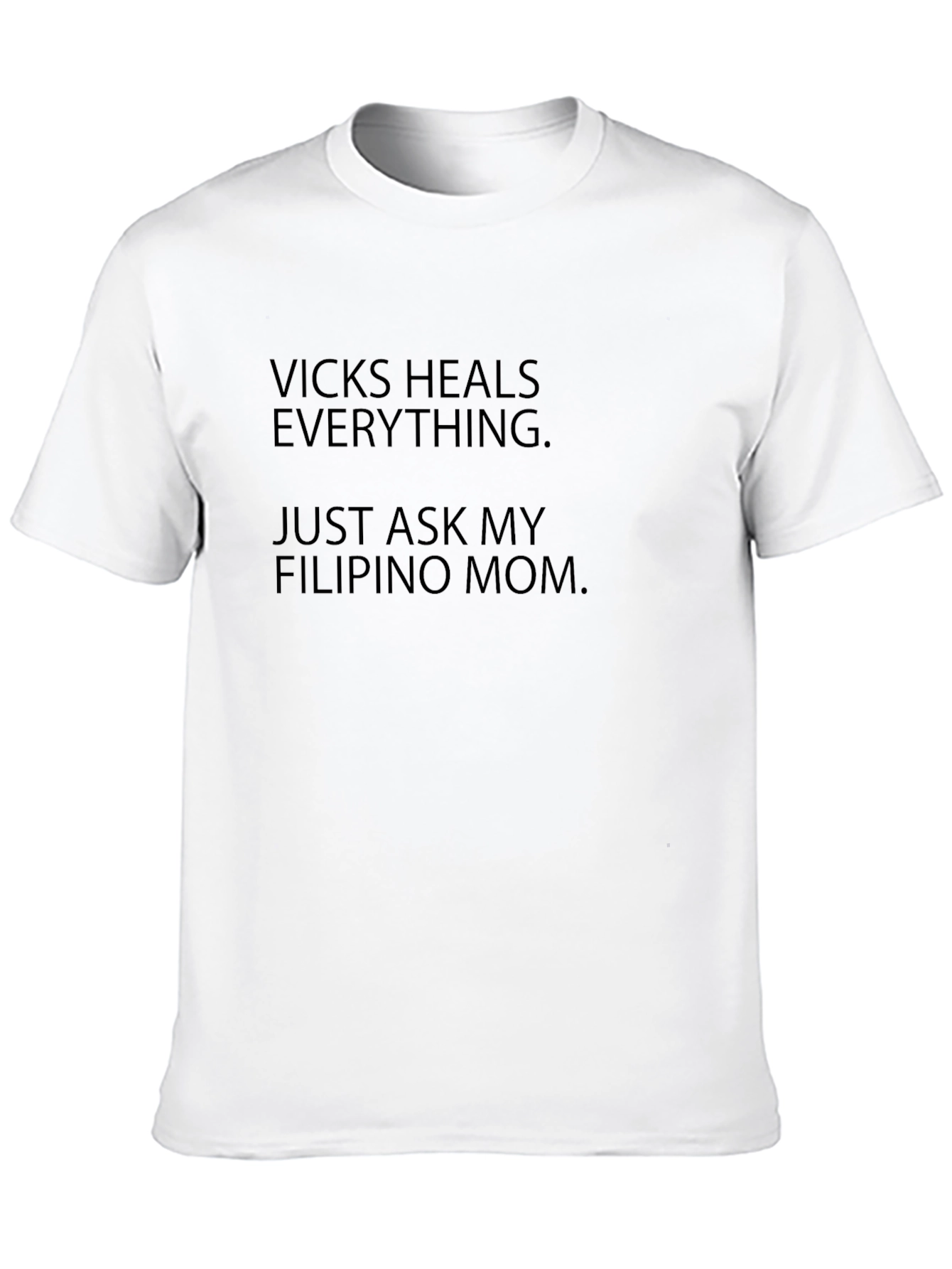 Black Vicks Heals Everything T-Shirt view 10