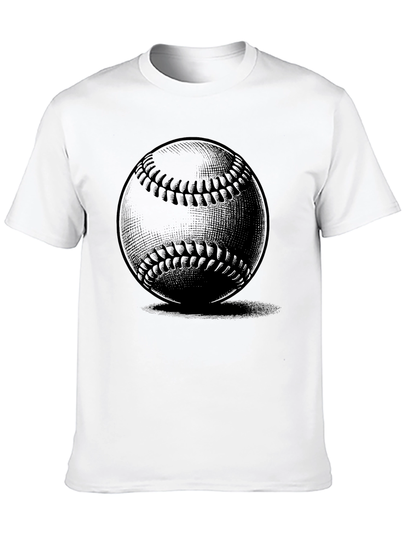 Black Baseball Graphic T-Shirt - Classic Sportswear view 10