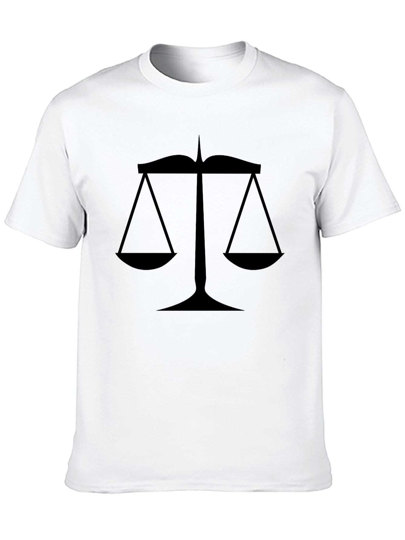 Scales of Justice Graphic Tee - Black - 10