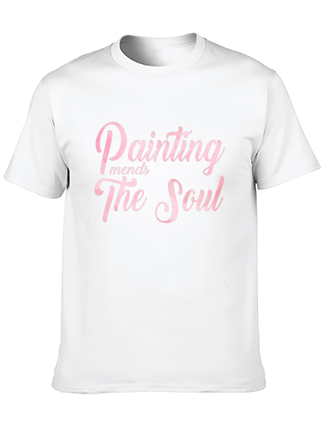 Black Painting Mends The Soul Black T-Shirt view 10