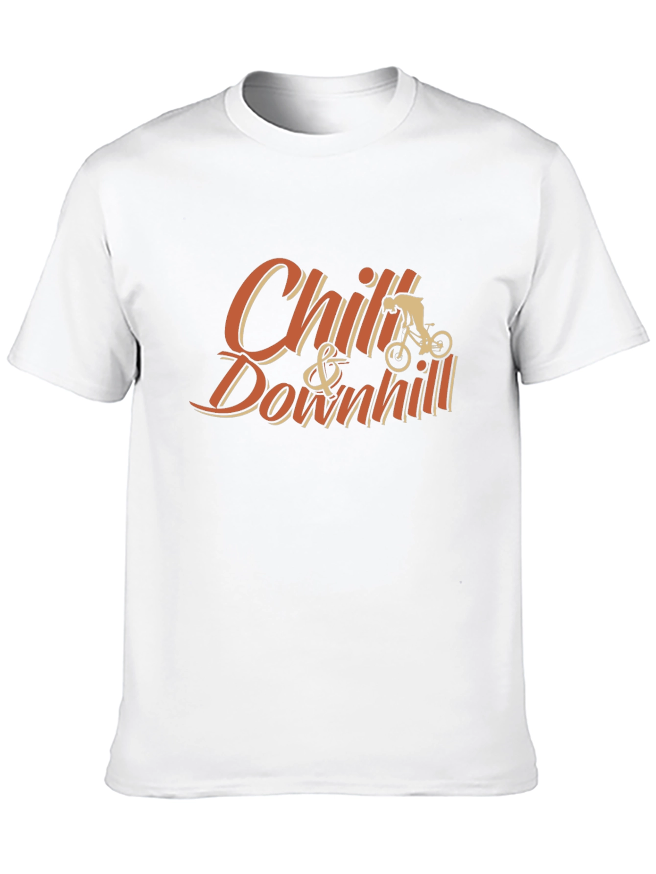 Black Chill & Downhill Black Graphic Tee view 10