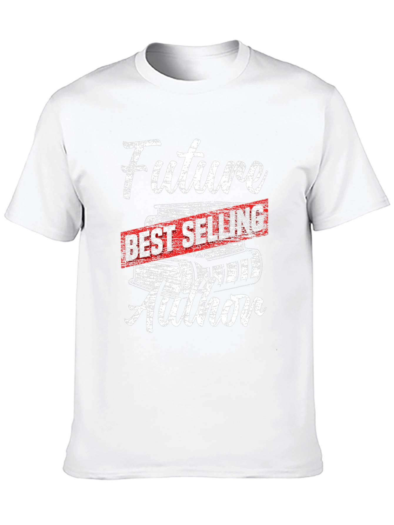 Black Future Best Selling Author T-Shirt view 10