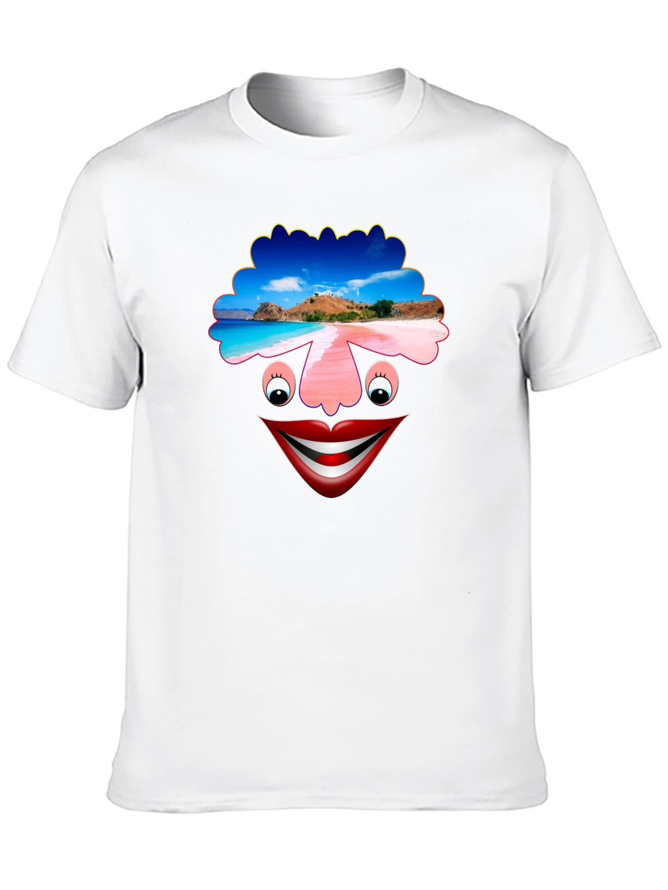 Black Funny Face Graphic T-Shirt view 10